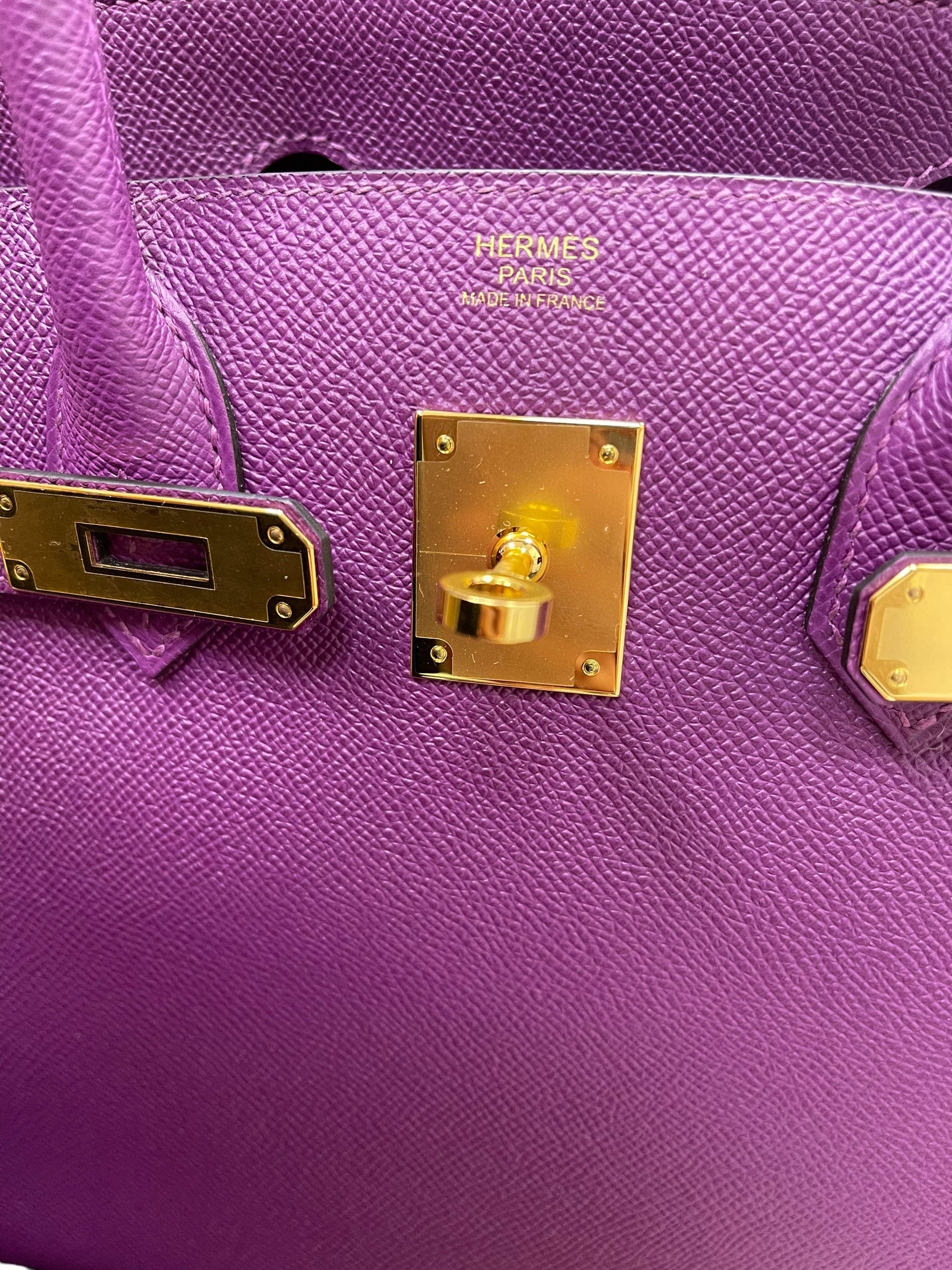 Hermès Hermes Birkin 30 Anemone Epsom GHW #Y SKL1724