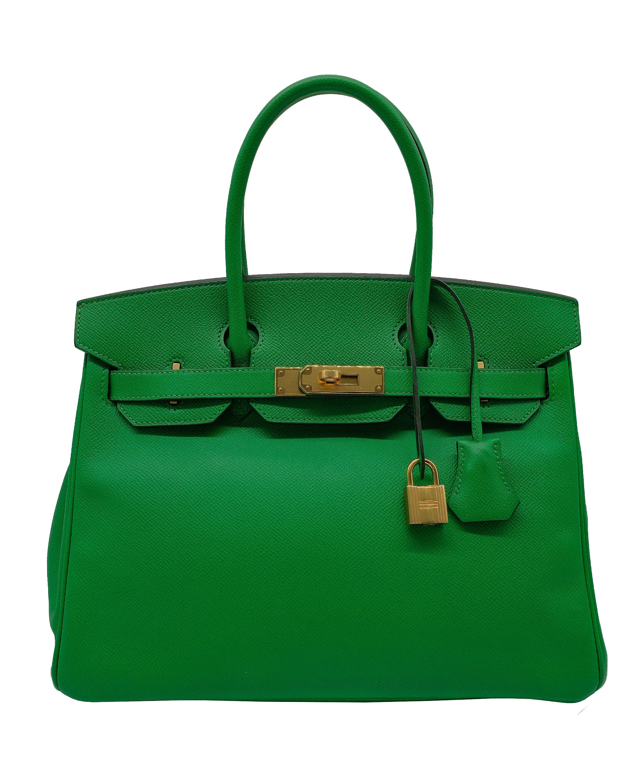 Hermès Hermes Birkin 30 Bamboo Epsom GHW #T SKL1717