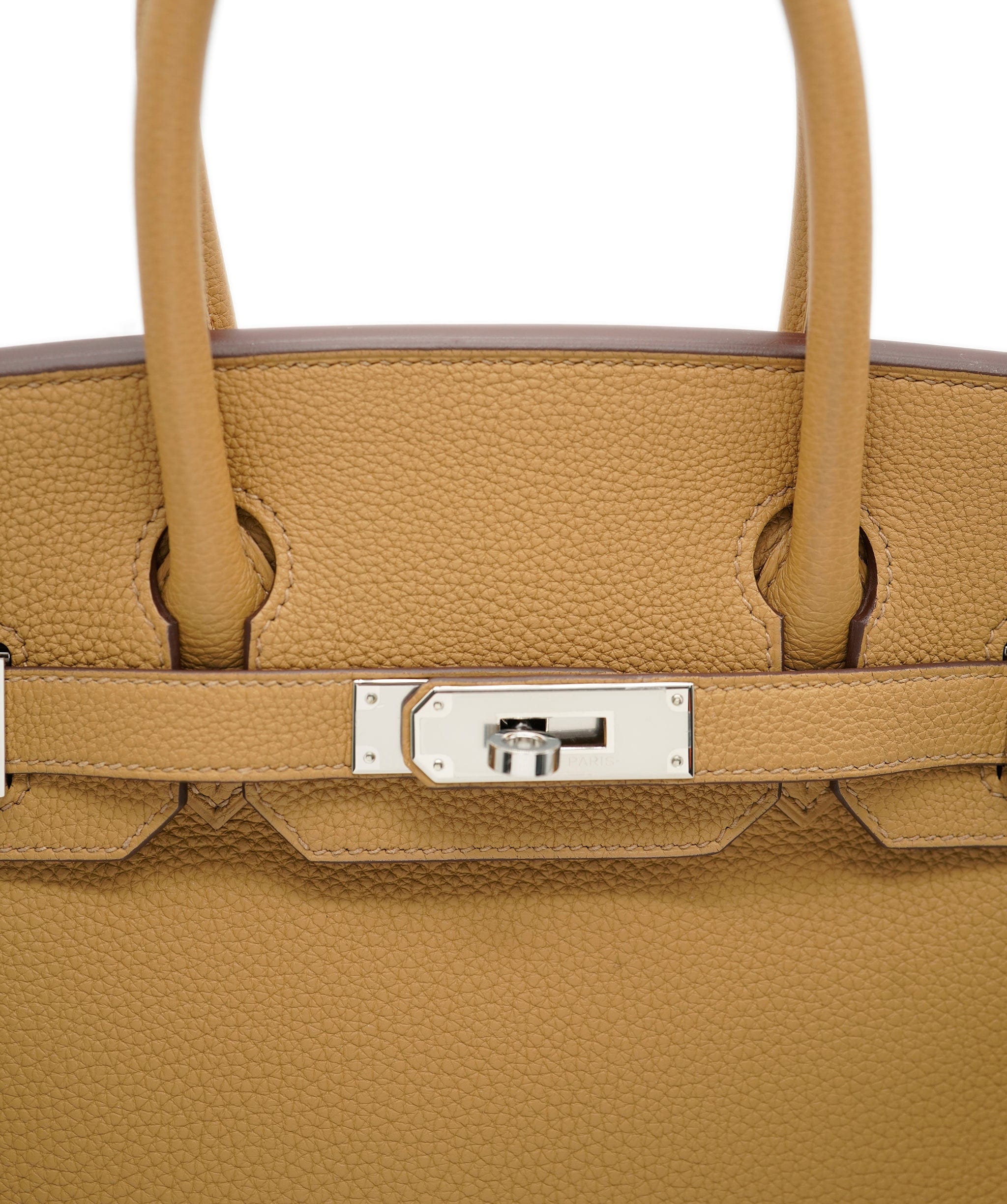 Hermès Hermes Birkin 30 Biscuit Togo with PHW  ALC1253