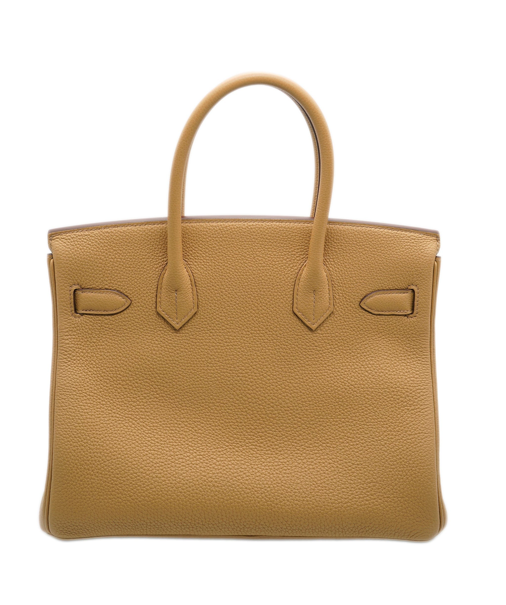 Hermès Hermes Birkin 30 Biscuit Togo with PHW  ALC1253