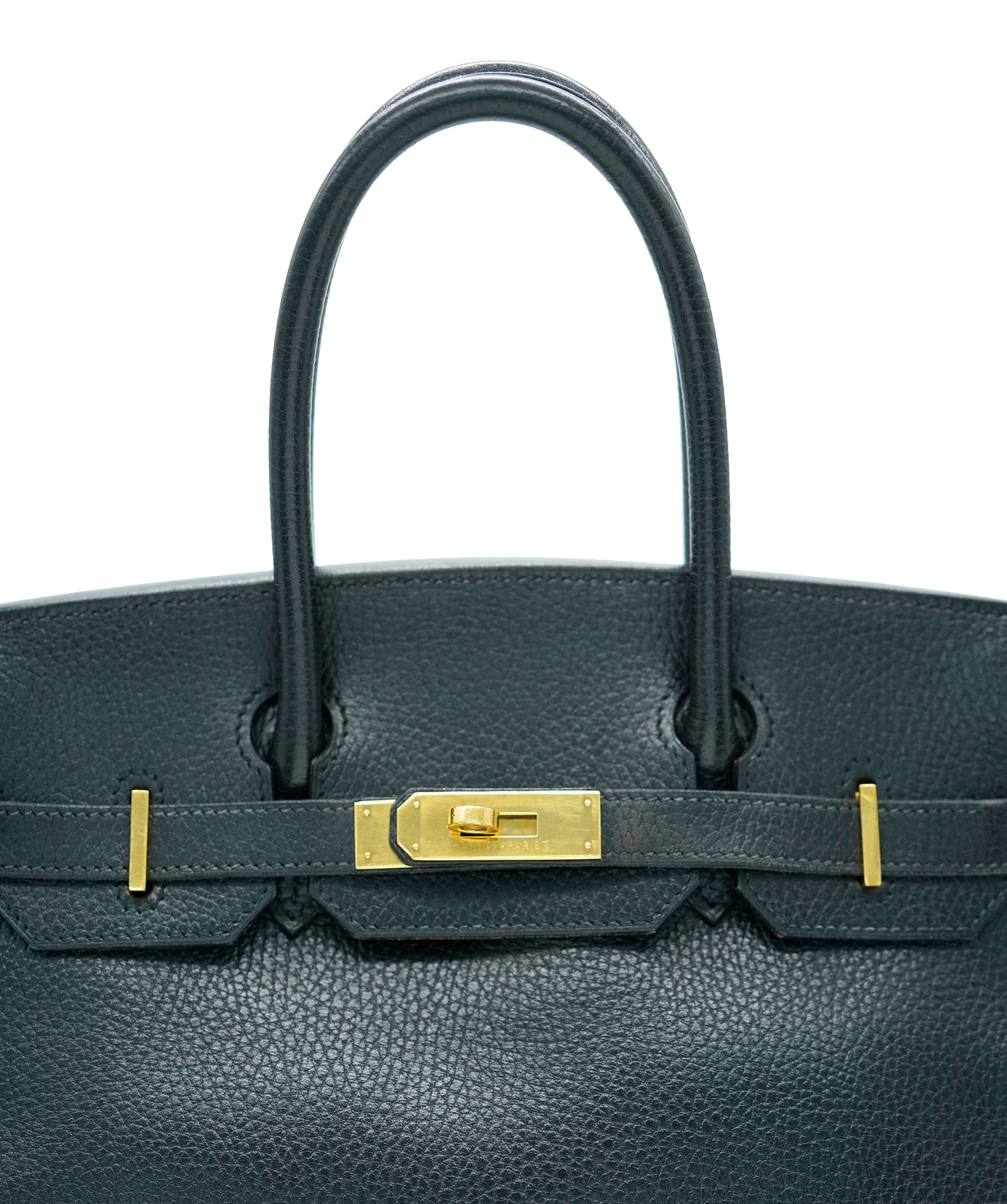 Hermès Hermes Birkin 30 Black Ardennes GHW  ASL10878