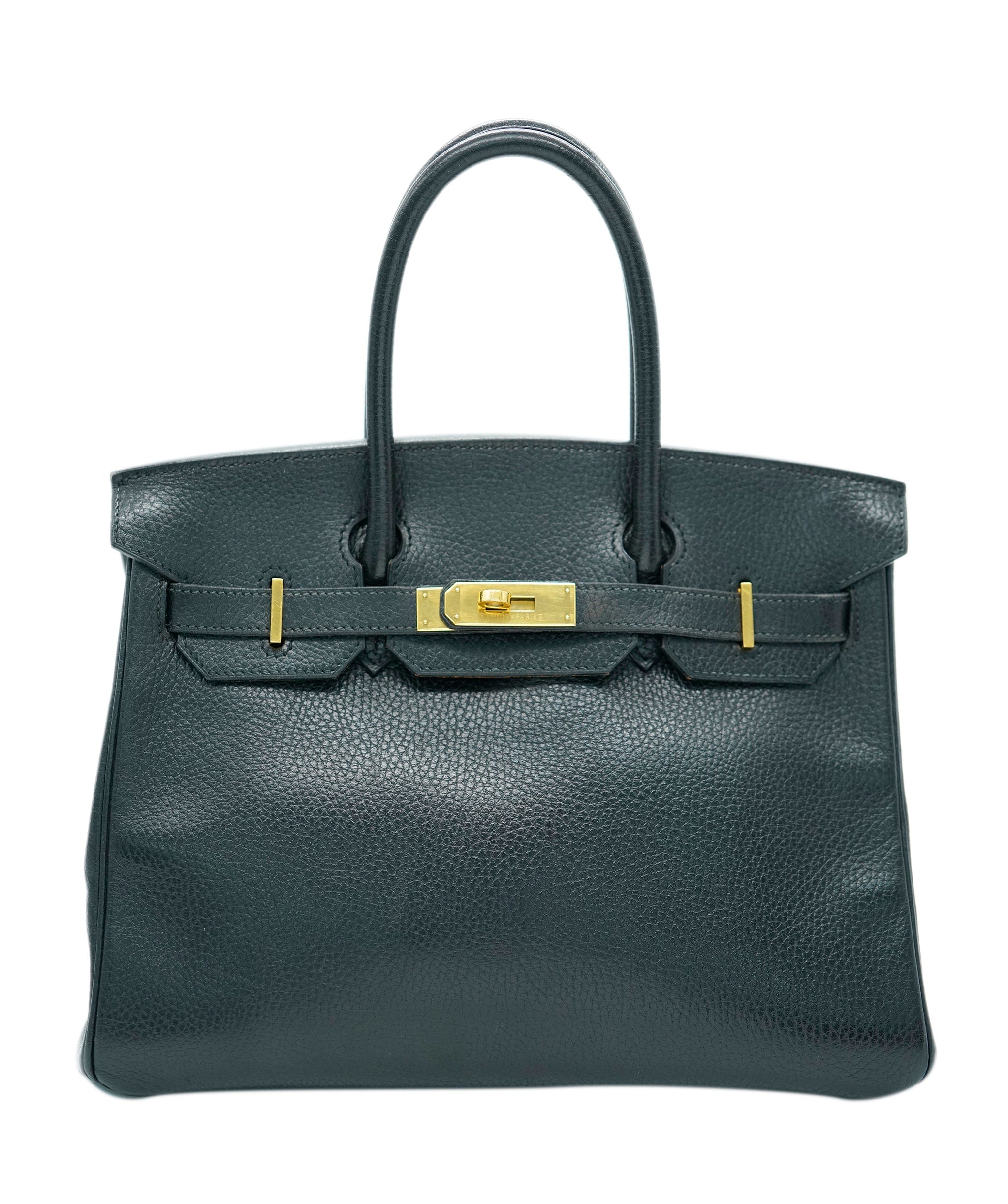 Hermès Hermes Birkin 30 Black Ardennes GHW  ASL10878