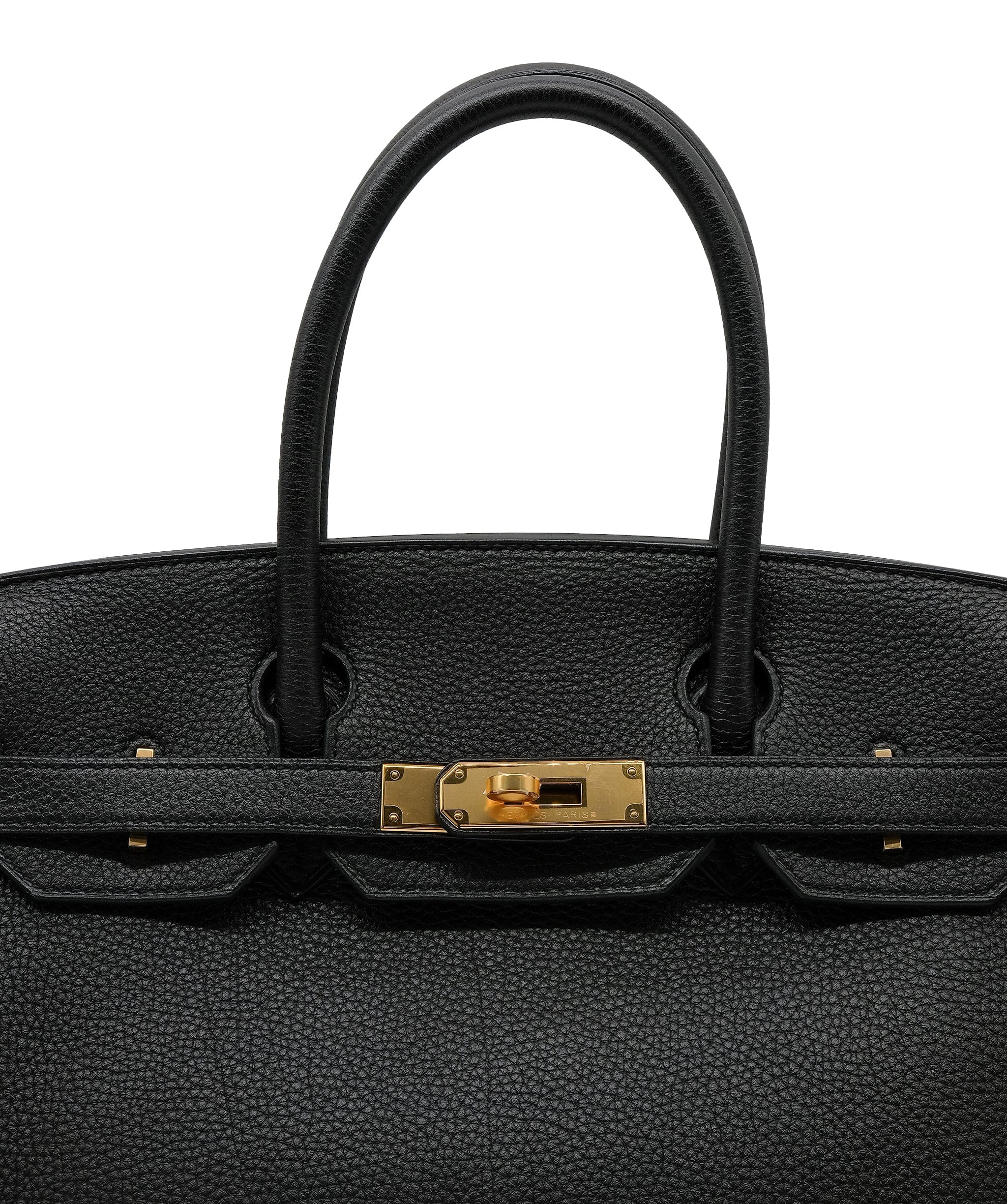 Hermès Hermes Birkin 30 Black Togo GHW #R SKL1709