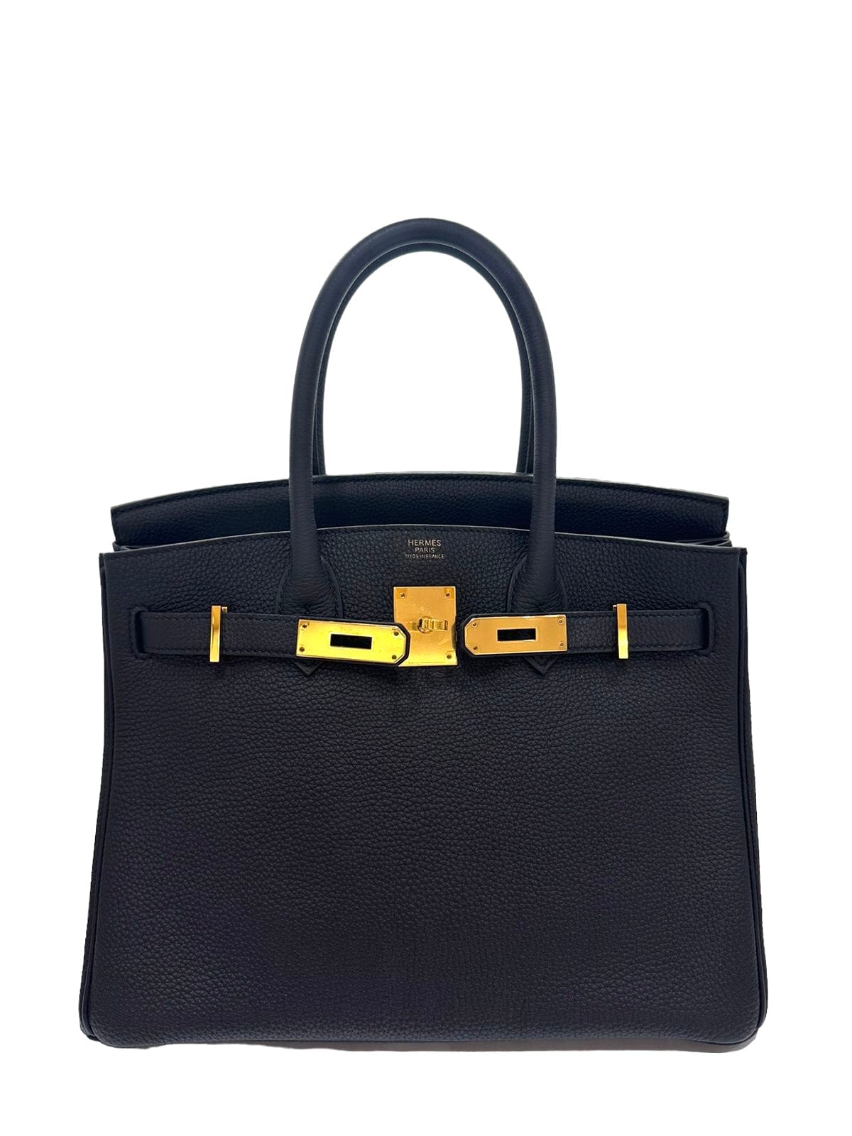 Hermès Hermes Birkin 30 Black Togo GHW #X SKC1709