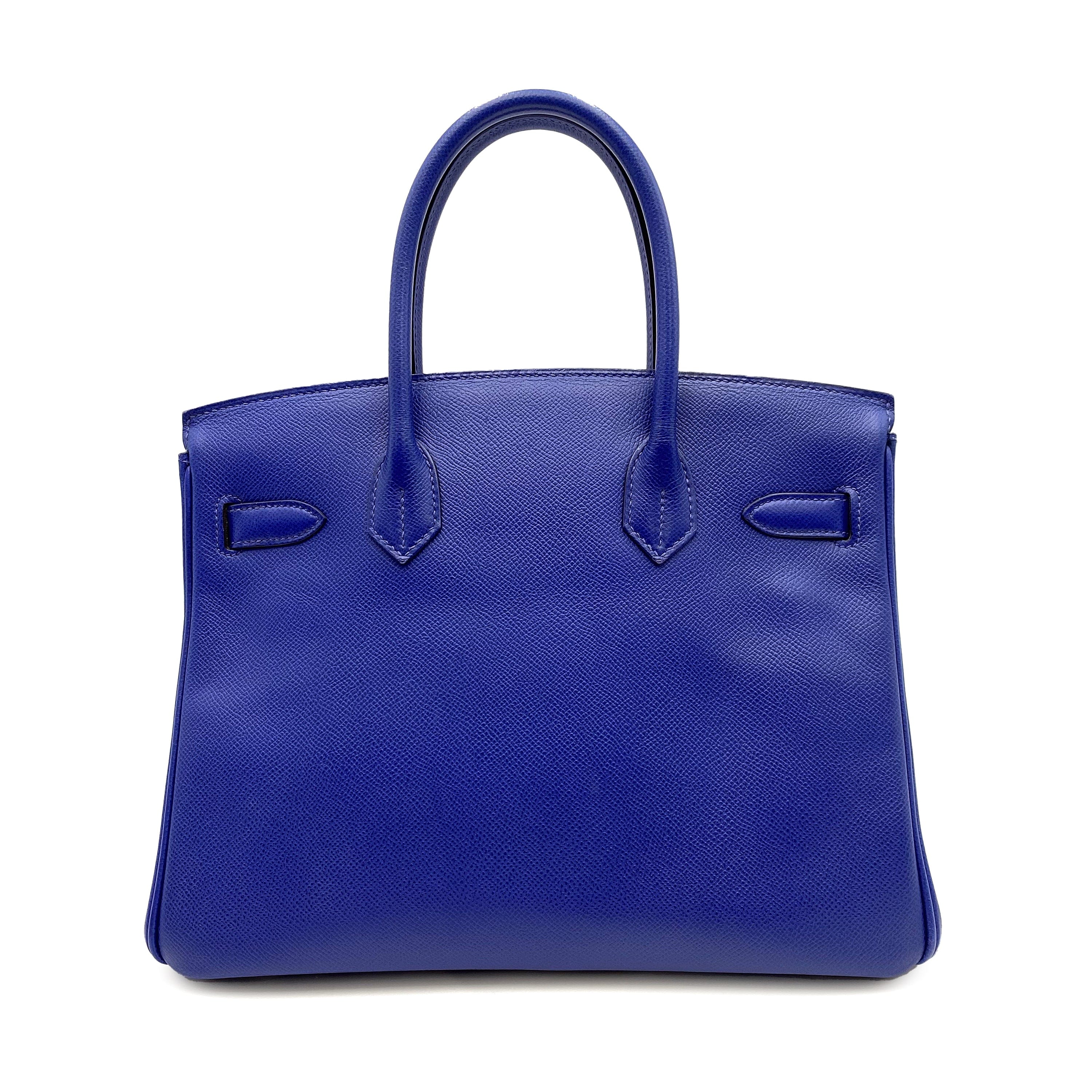 Hermès Hermes Birkin 30 Blue electrique epsom  AVC1985