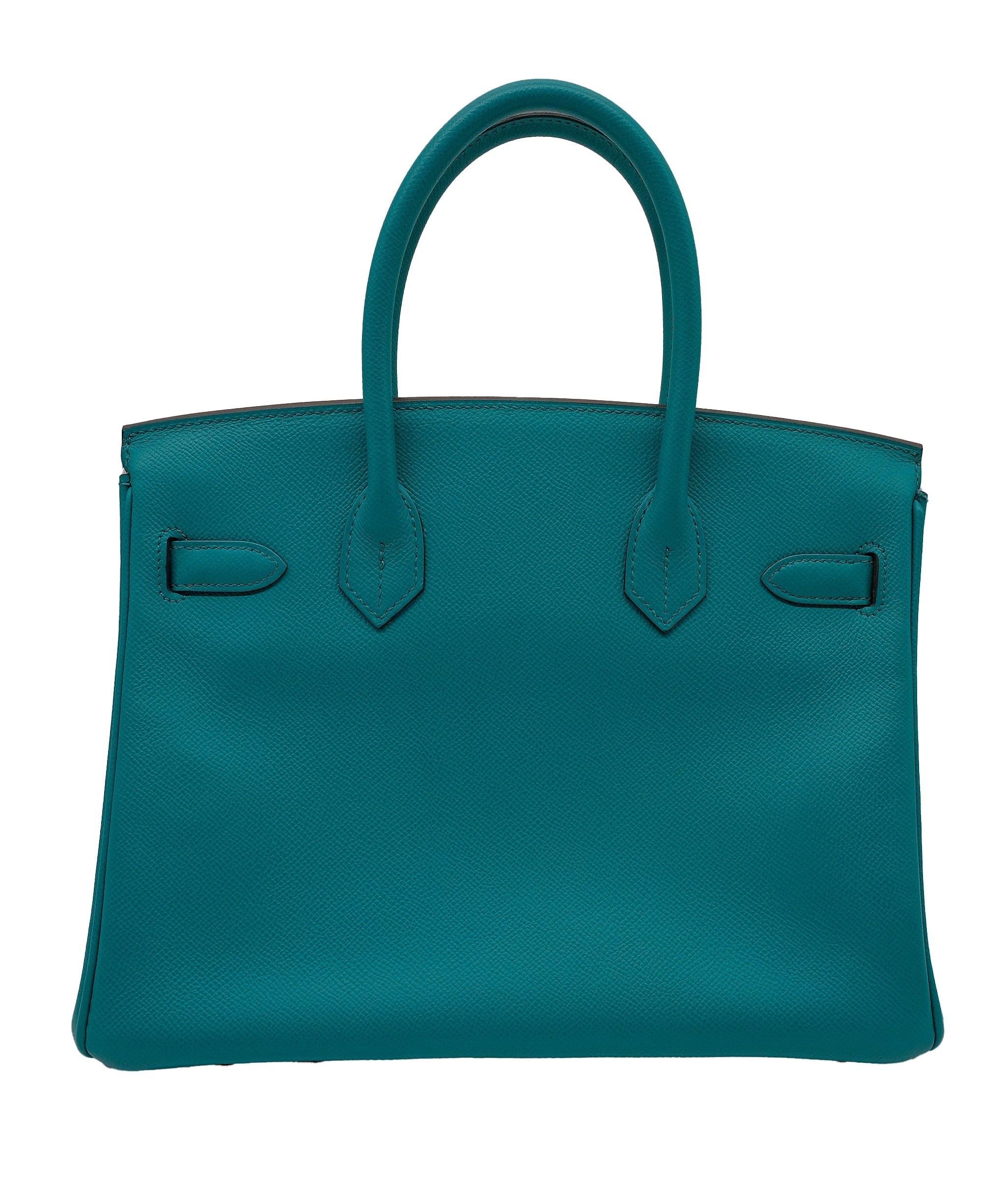 Hermès Hermes Birkin 30 Blue Paon Epsom PHW #P SKL1707