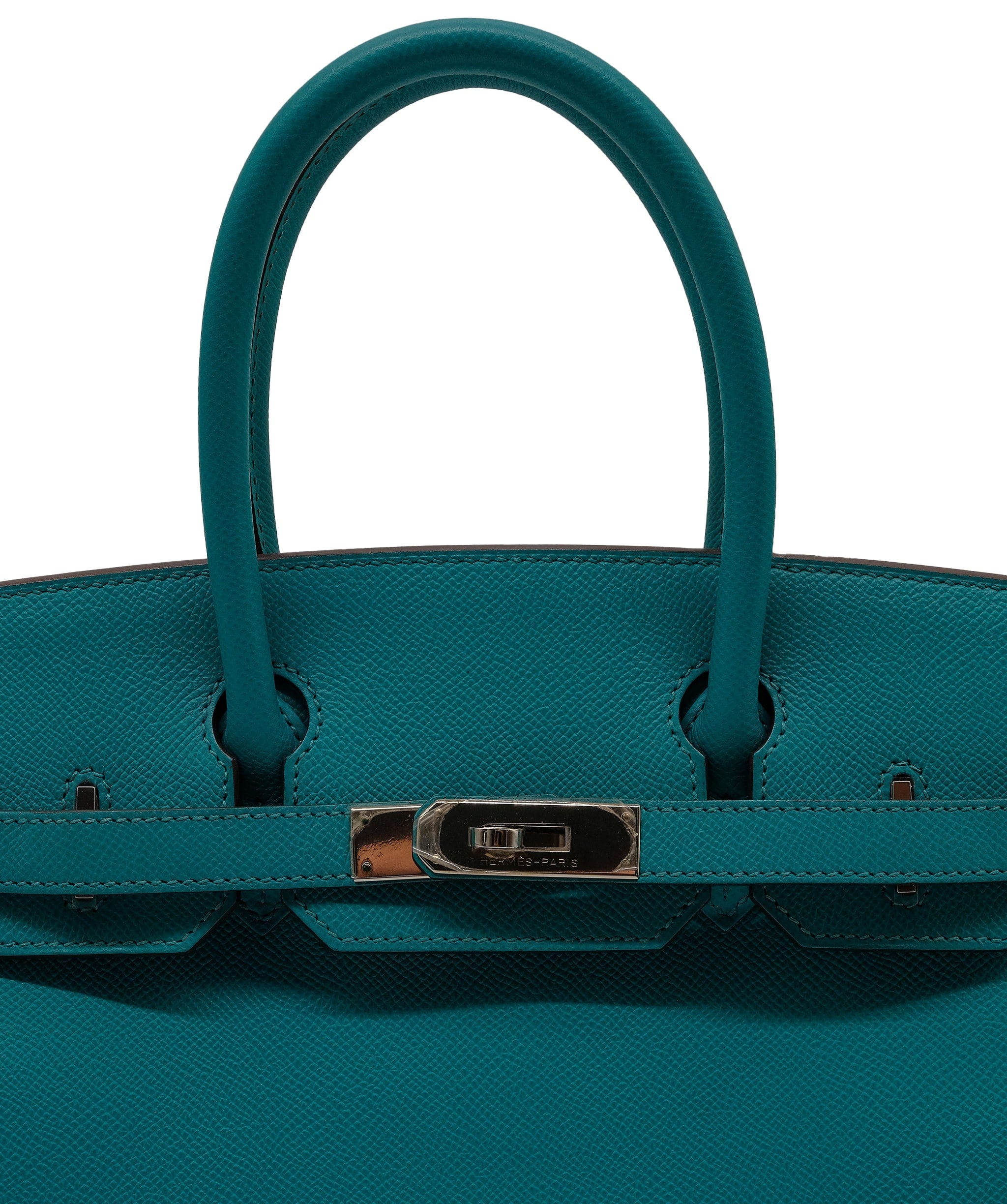 Hermès Hermes Birkin 30 Blue Paon Epsom PHW #P SKL1707