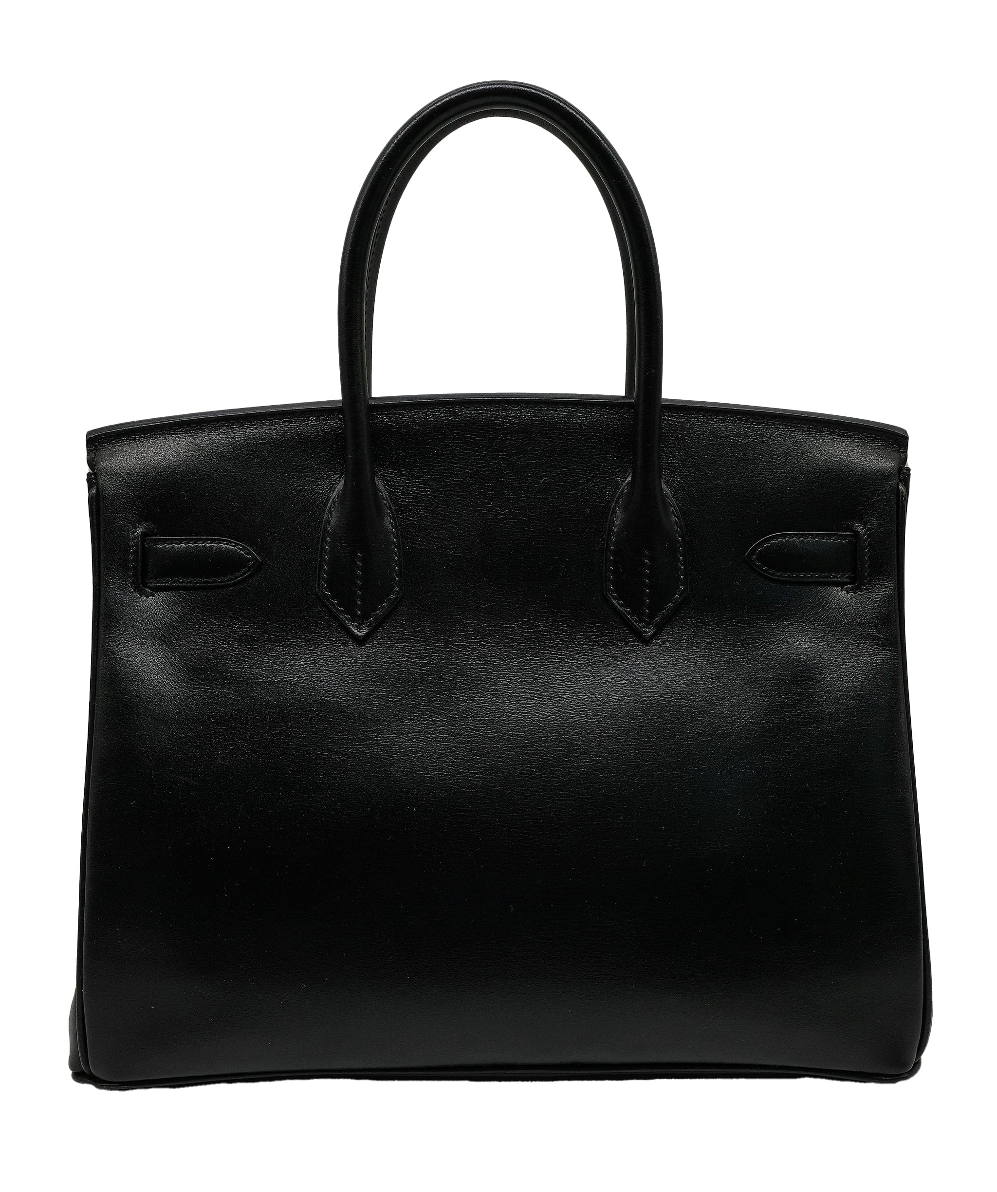 Hermès Hermes Birkin 30 Box Calf Ruthenium Hardware RJC3759