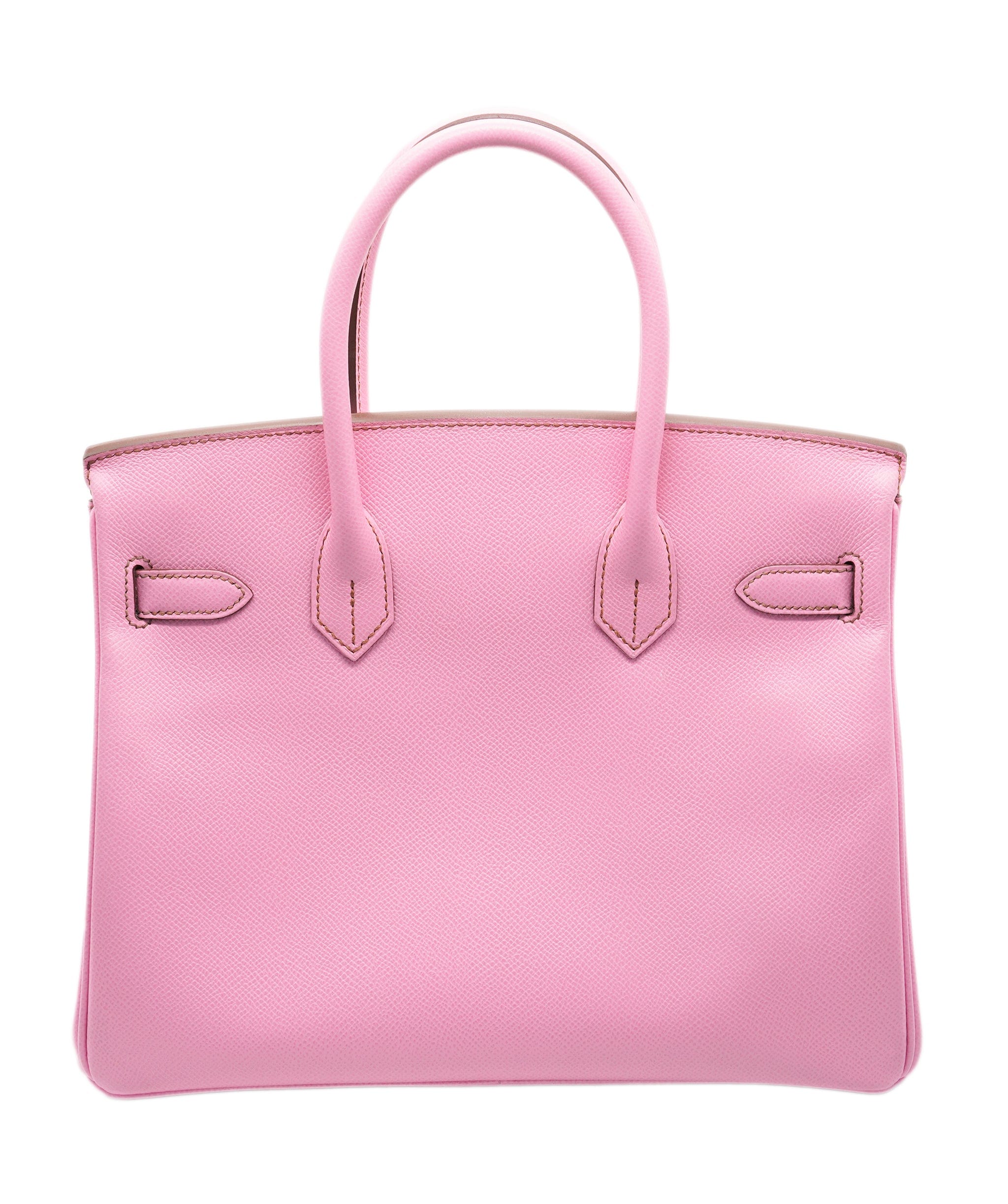 Hermès Hermès Birkin 30 Bubblegum Epsom PHW #N SKL1729