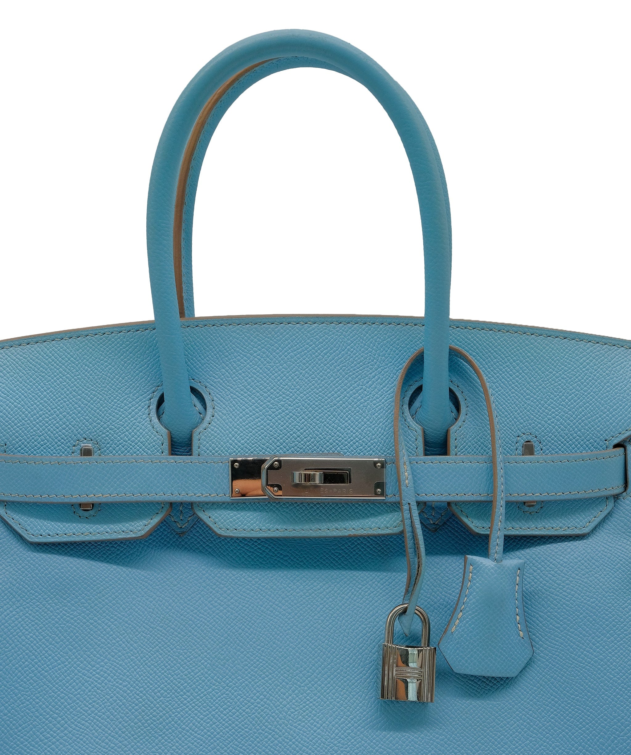 Hermès Hermes Birkin 30 Candy Blue Celeste / Mykonos Epsom PHW #O SKL1719