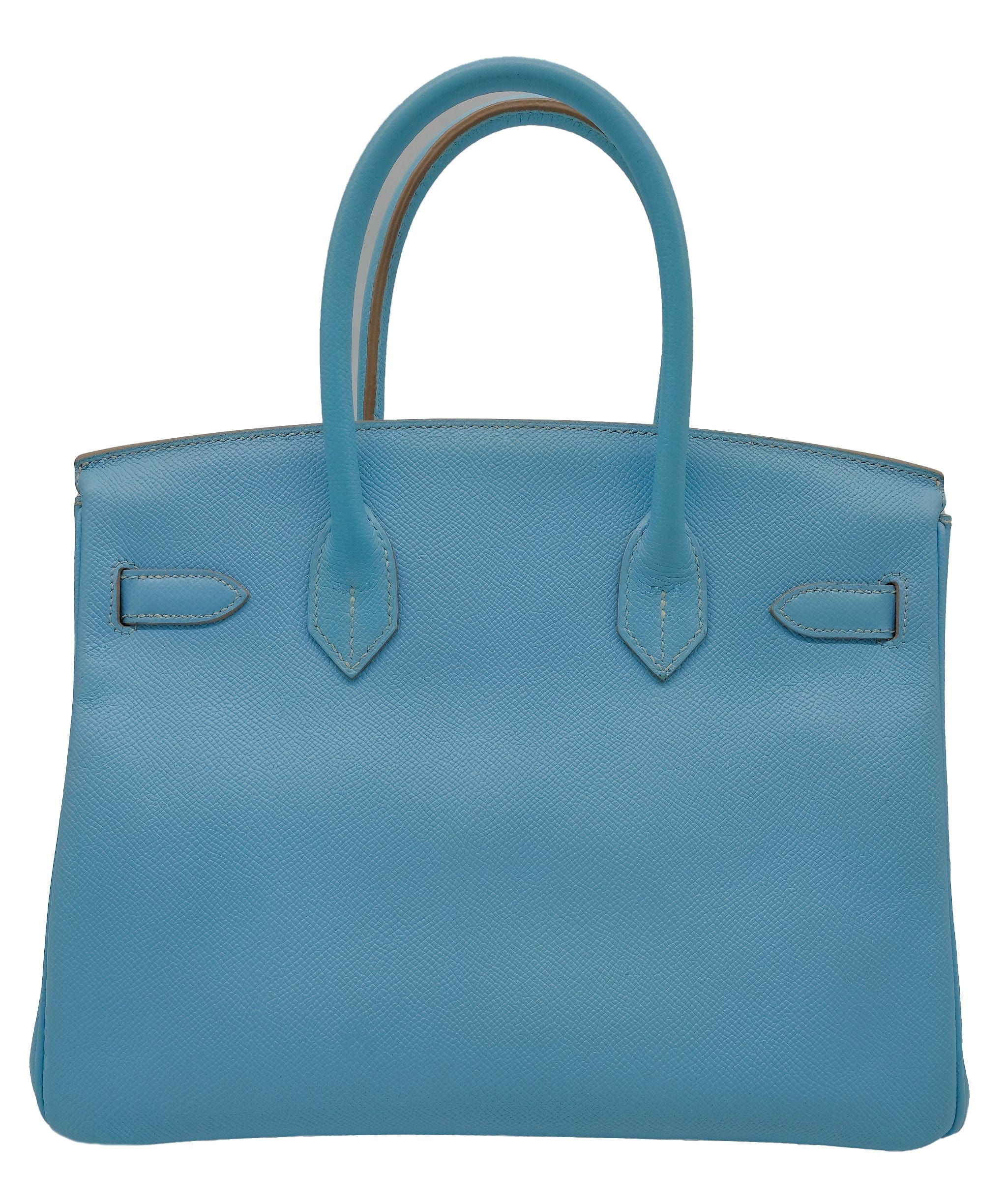 Hermès Hermes Birkin 30 Candy Blue Celeste / Mykonos Epsom PHW #O SKL1719