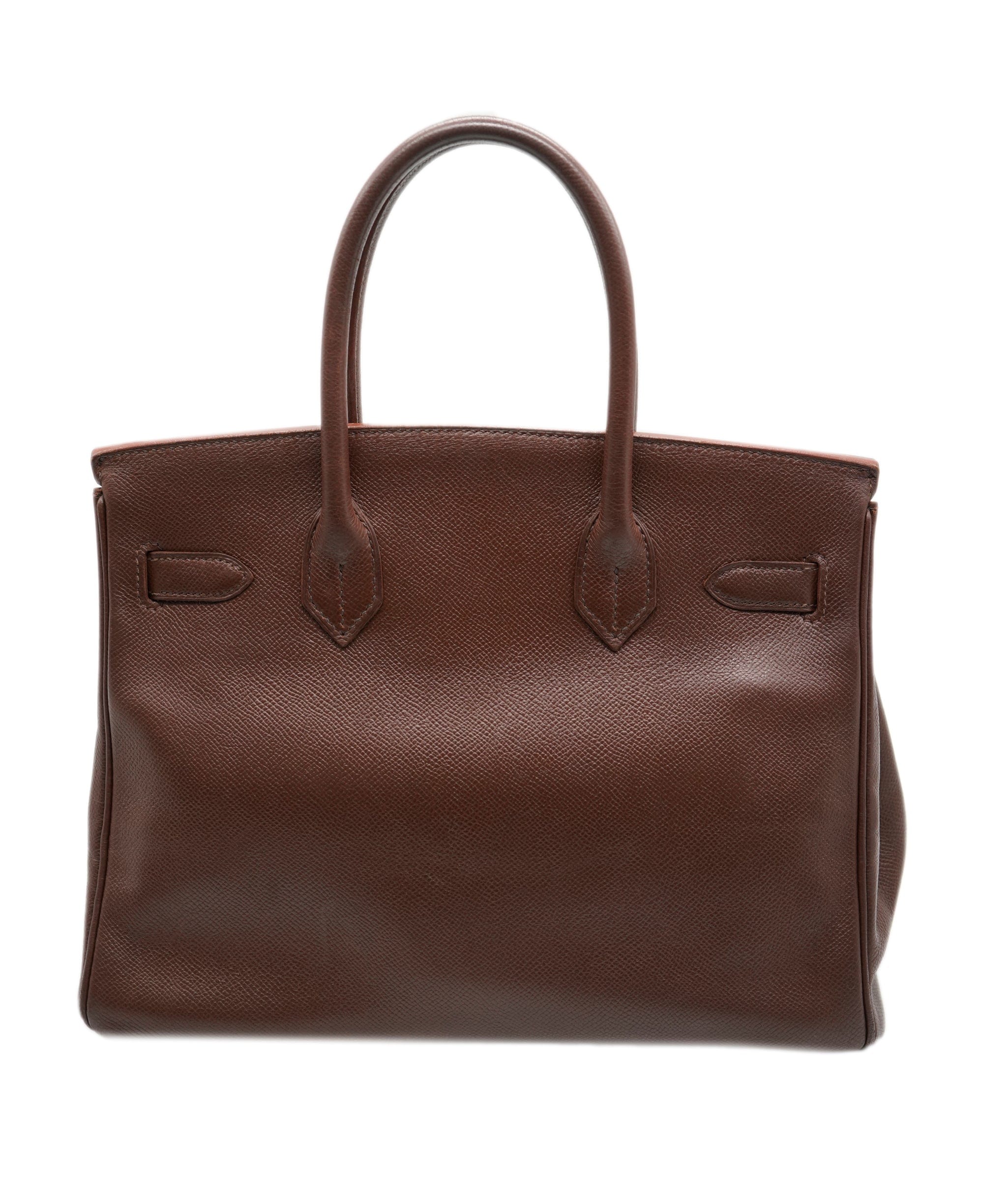 Hermès Hermes Birkin 30 Chocolate Courchevel GHW  - AJC0385