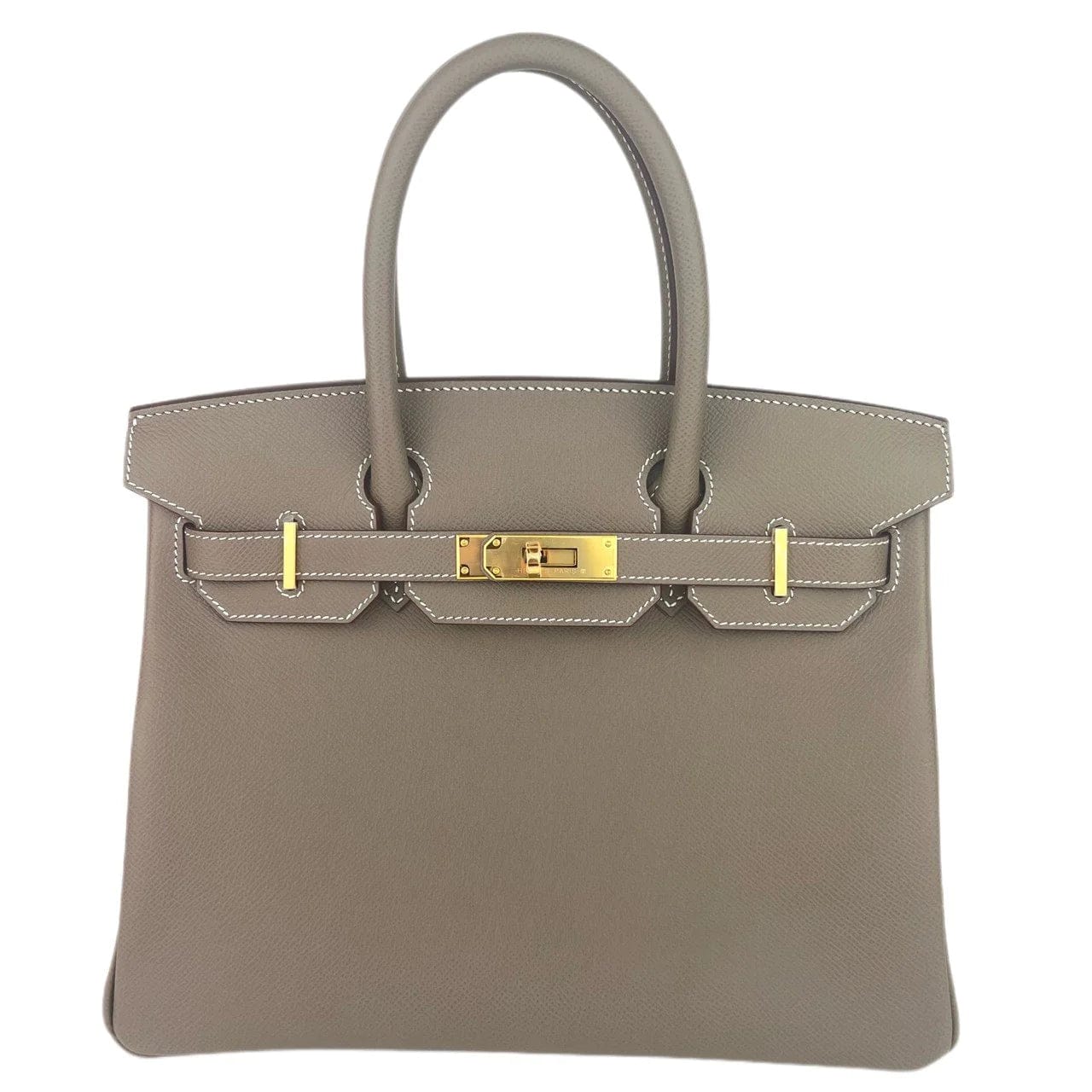 Hermès Hermès Birkin 30 Etoupe Epsom GHW #W SKCB-088993