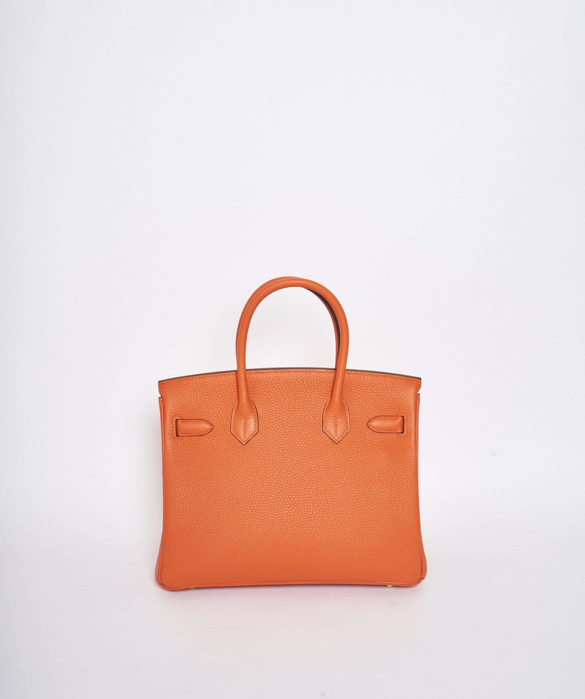 Hermès Hermes Birkin 30 in Feu GHW preloved AVC1073