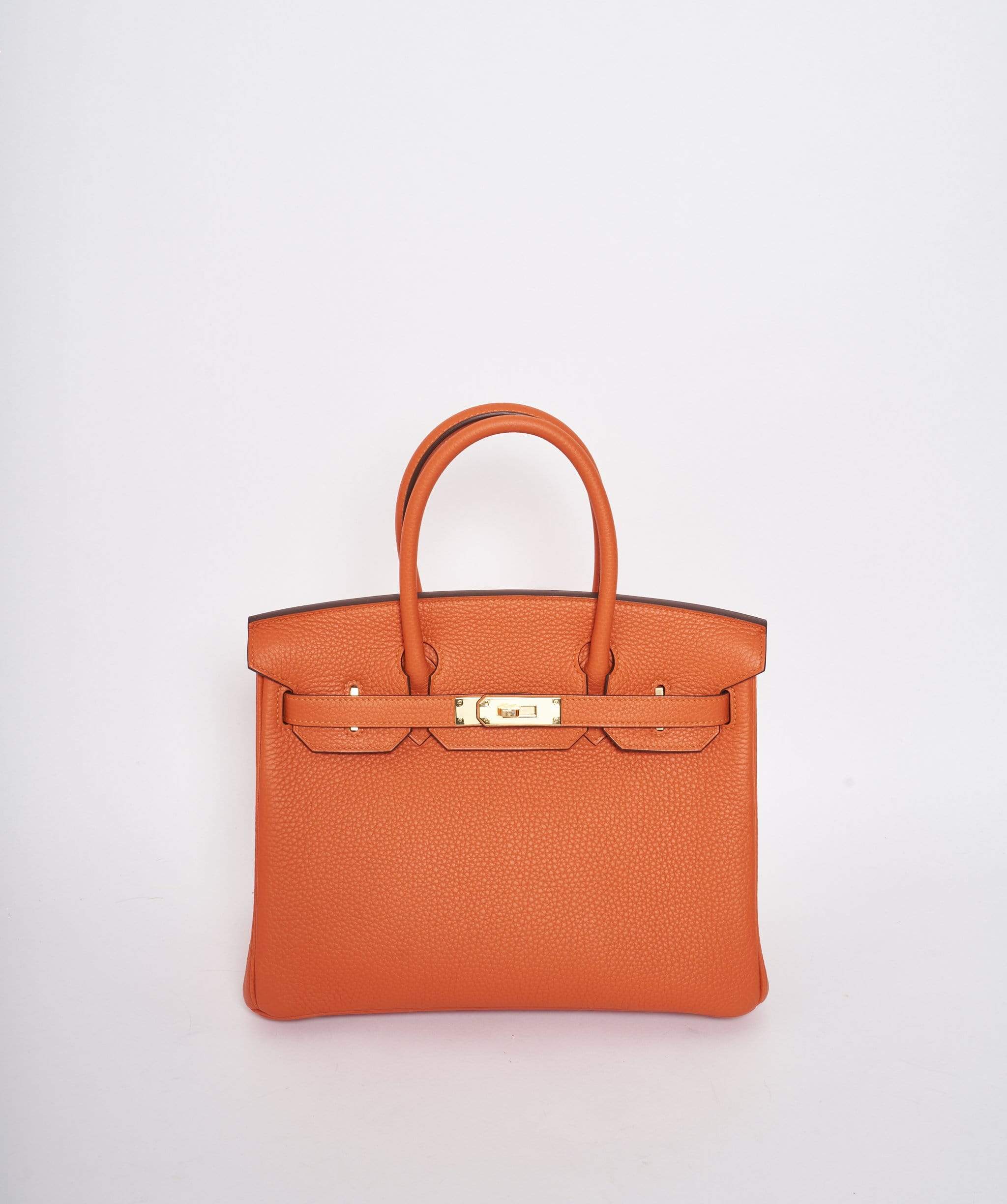 Hermès Hermes Birkin 30 in Feu GHW preloved AVC1073