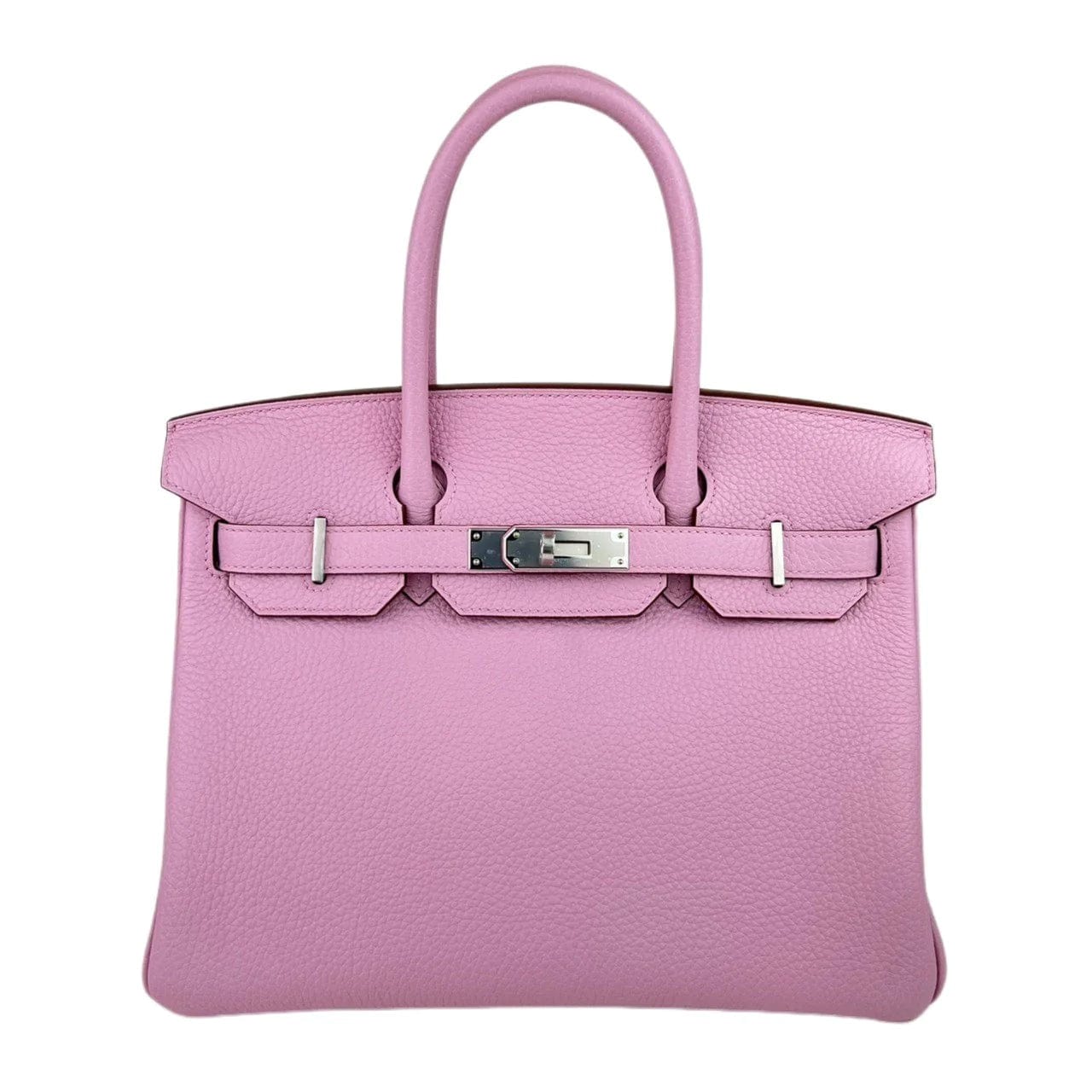 Hermès Hermès Birkin 30 Mauve Sylvestre Clemence PHW #Z SKCB-092762