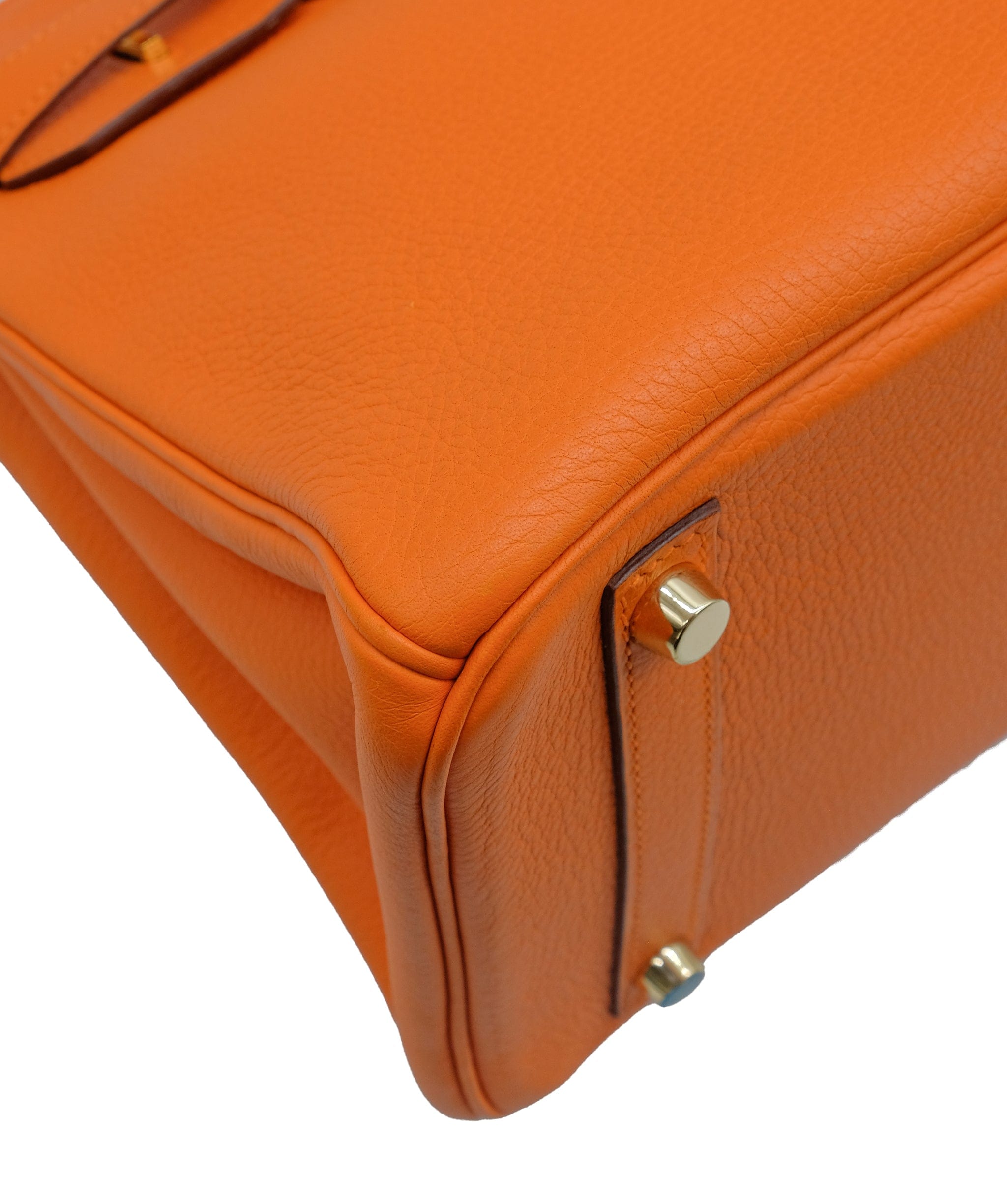 Hermès HERMES BIRKIN 30 ORANGE TOGO HAND BAG ▢J DXBS0453