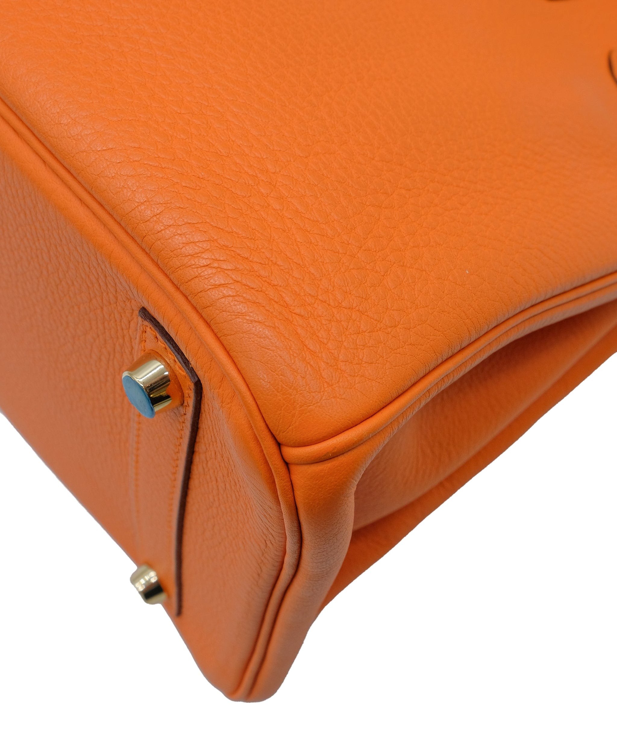 Hermès HERMES BIRKIN 30 ORANGE TOGO HAND BAG ▢J DXBS0453