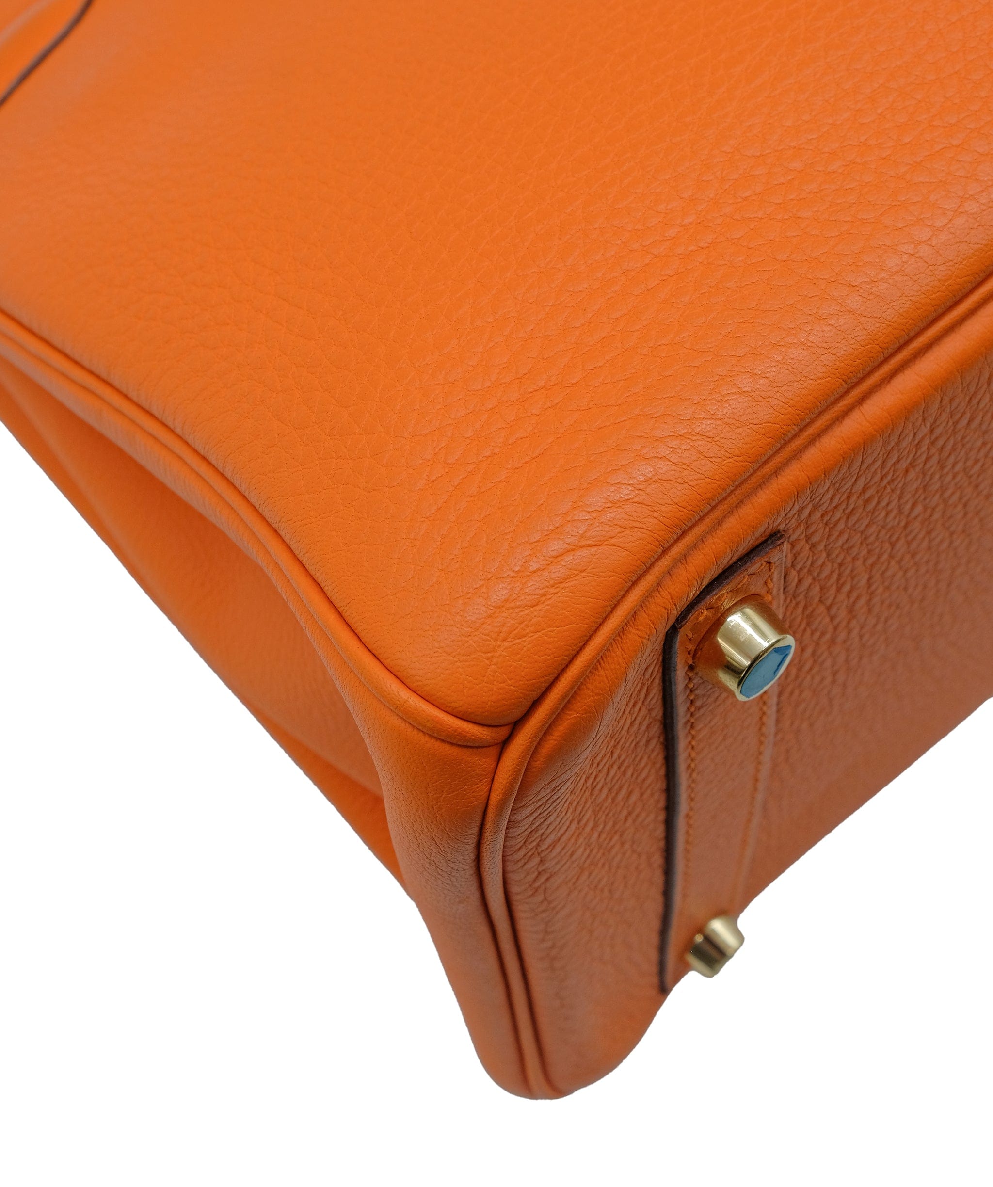 Hermès HERMES BIRKIN 30 ORANGE TOGO HAND BAG ▢J DXBS0453