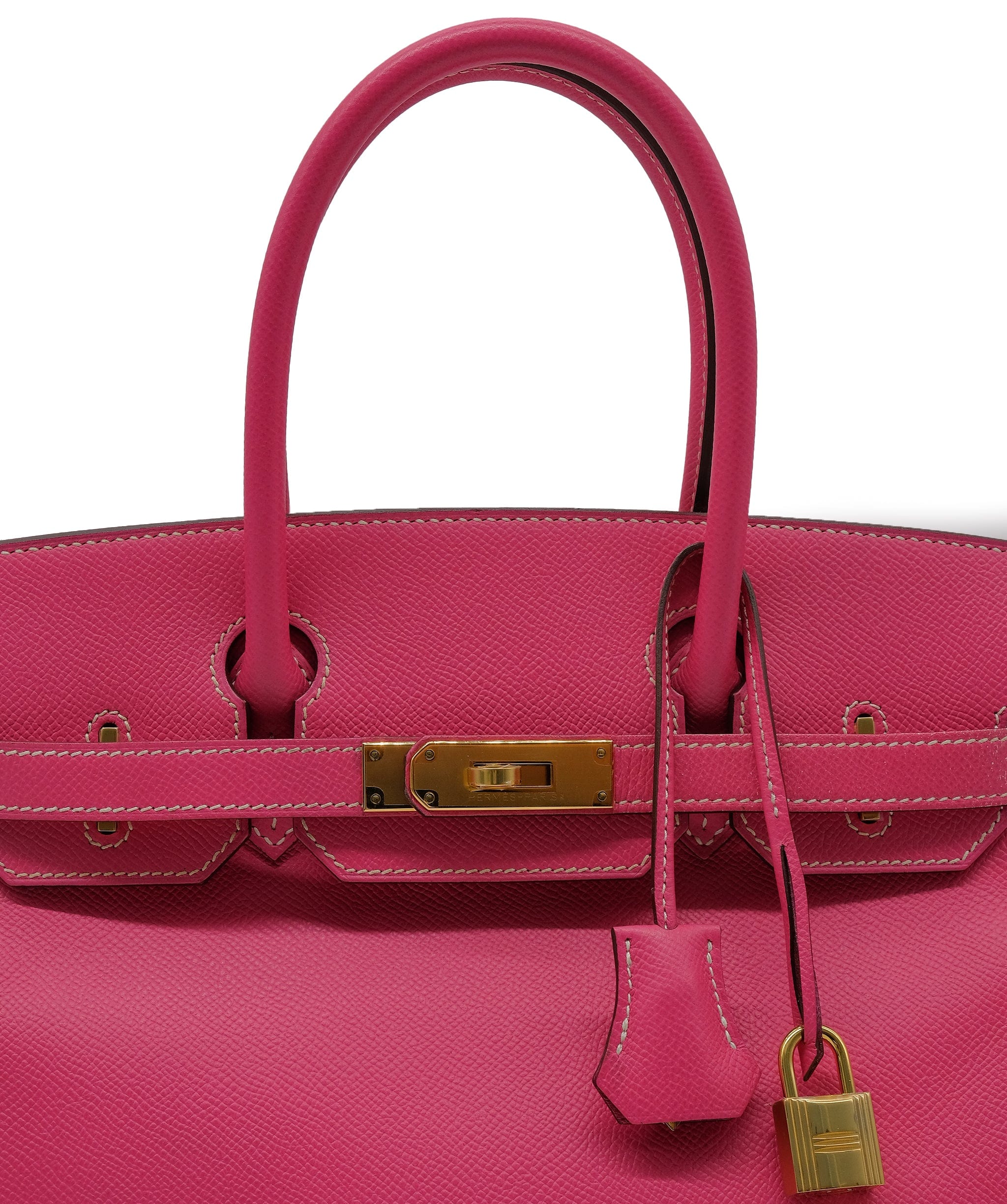 Hermès Hermes Birkin 30 Rose Tyrien Epsom GHW #Q SKL1716