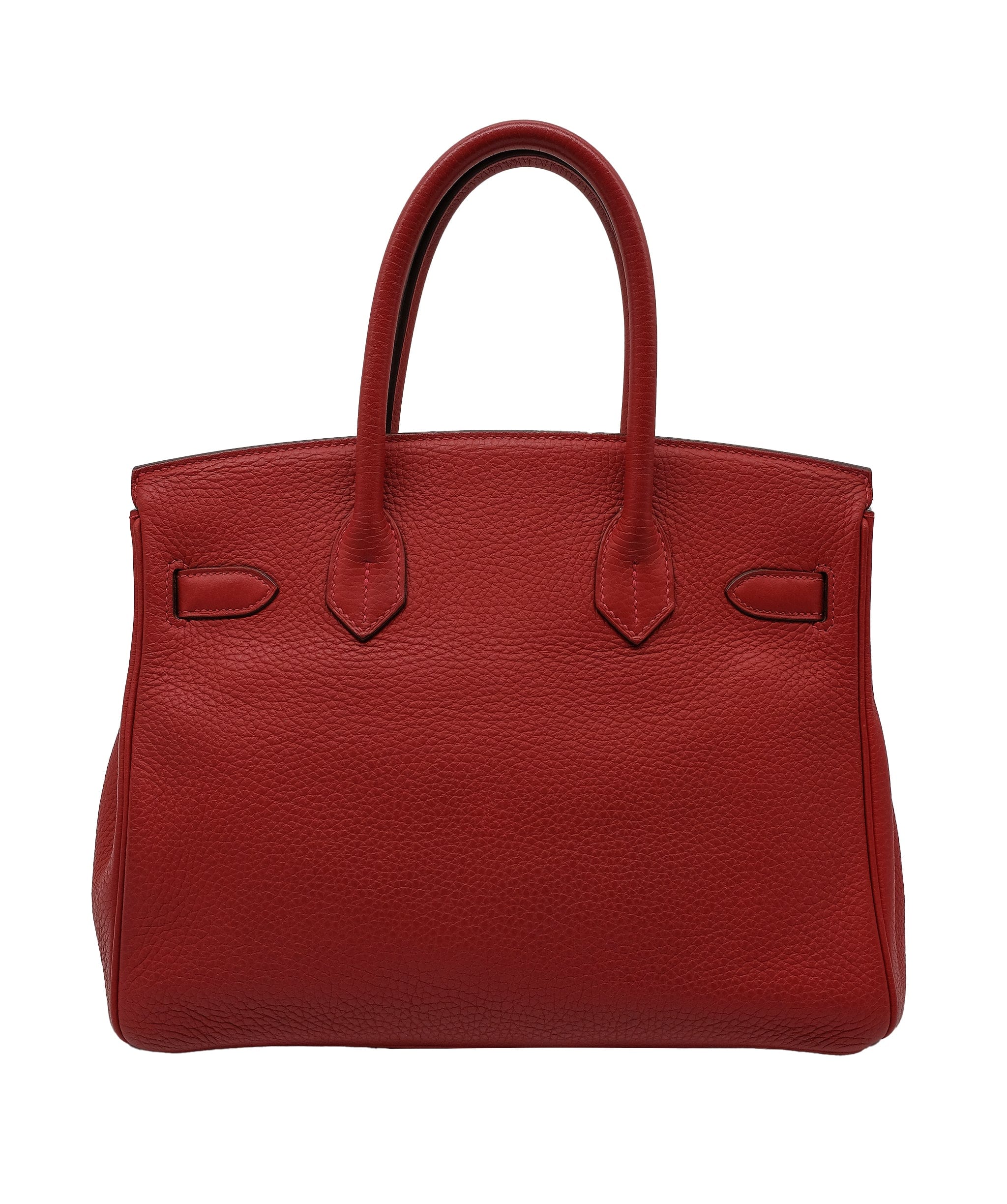 Hermès Hermès Birkin 30 Rouge Casaque Clemence PHW #P ASL10255