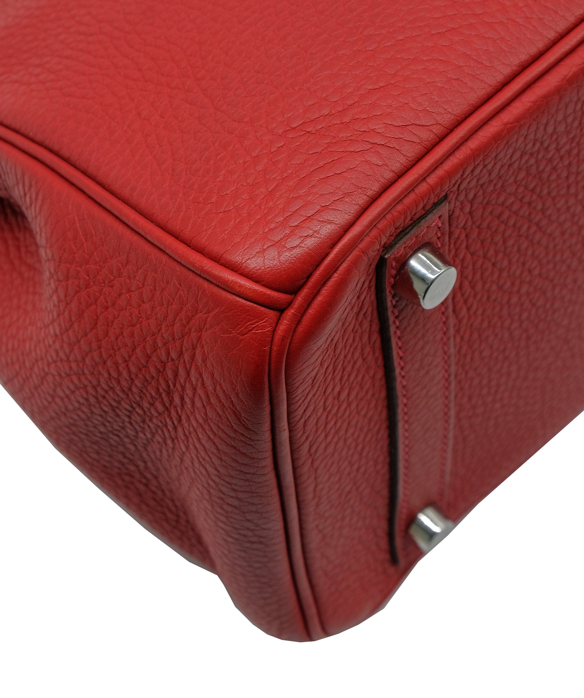 Hermès Hermès Birkin 30 Rouge Casaque Clemence PHW #P ASL10255