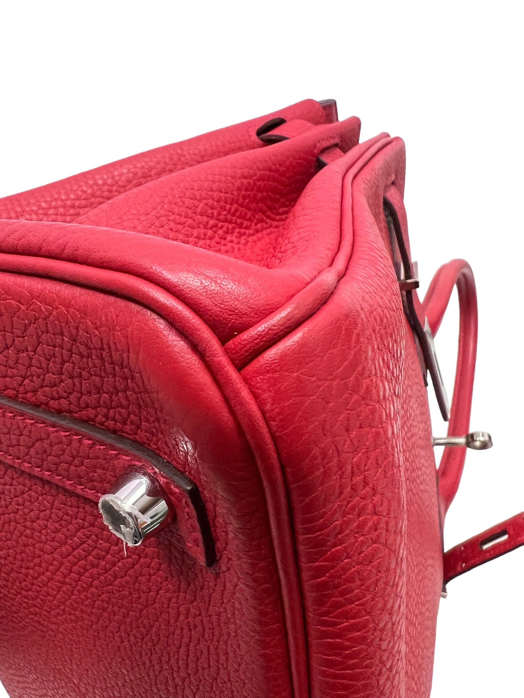 Hermès Hermès Birkin 30 Rouge Casaque Togo PHW #T SKC1708