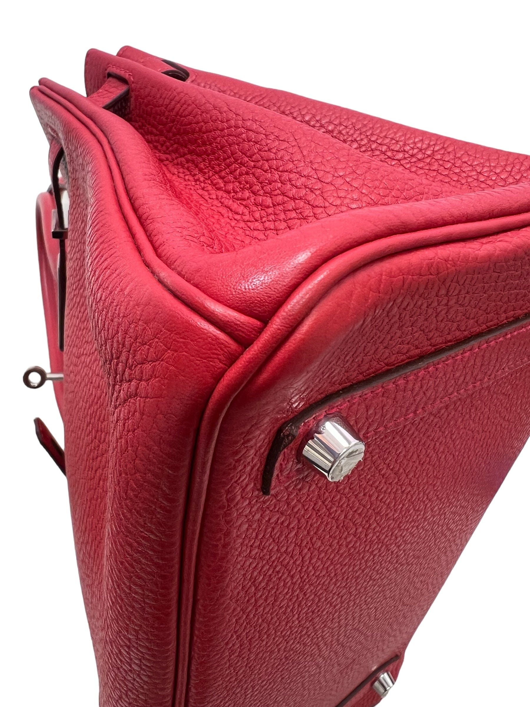 Hermès Hermès Birkin 30 Rouge Casaque Togo PHW #T SKC1708