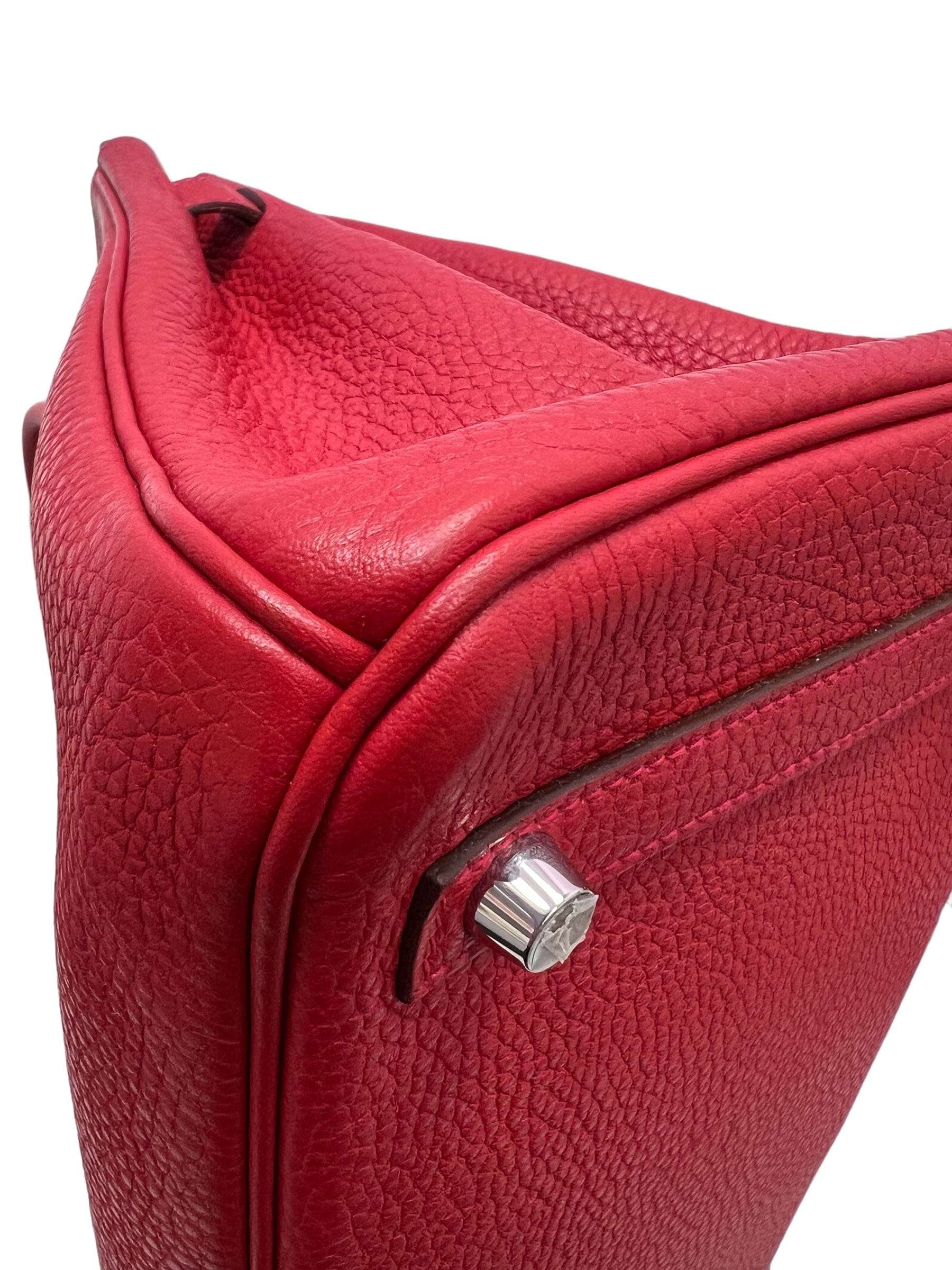 Hermès Hermès Birkin 30 Rouge Casaque Togo PHW #T SKC1708