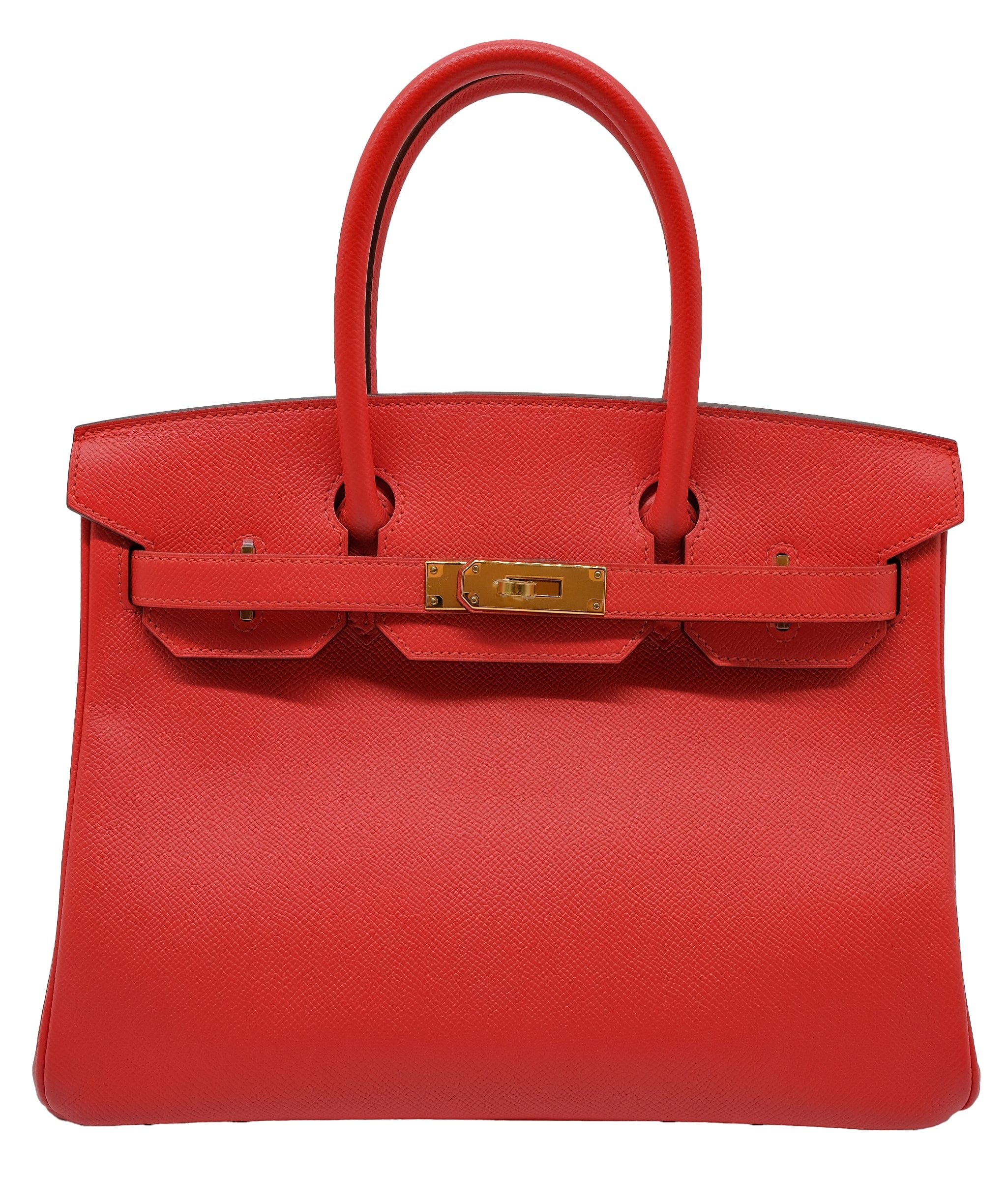 Hermès Hermes Birkin 30 Rouge Du Coeur Epsom GHW #X SKL1718