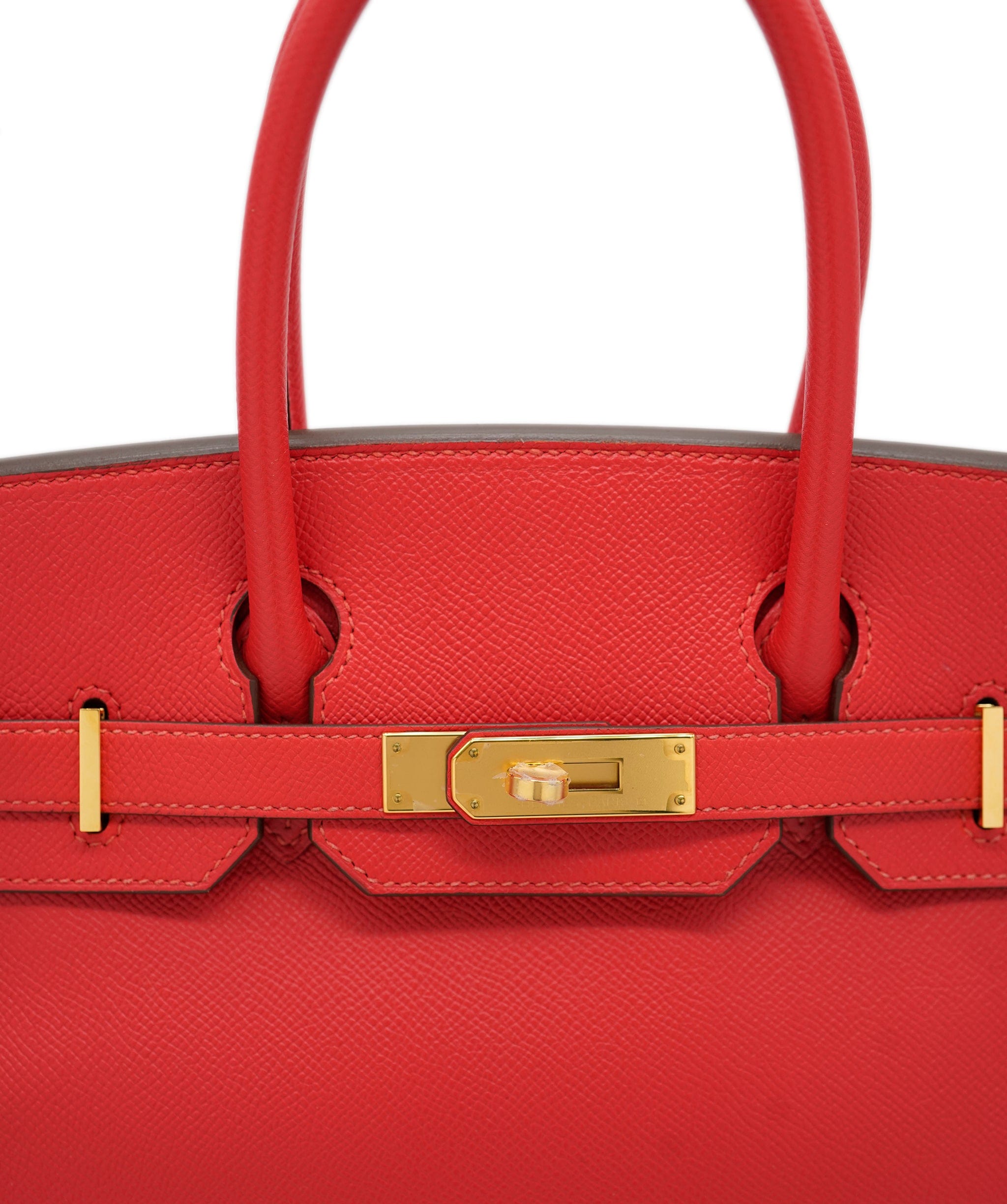 Hermès Hermes Birkin 30 Rouge Tomate Epsom GHW #A SKL1259