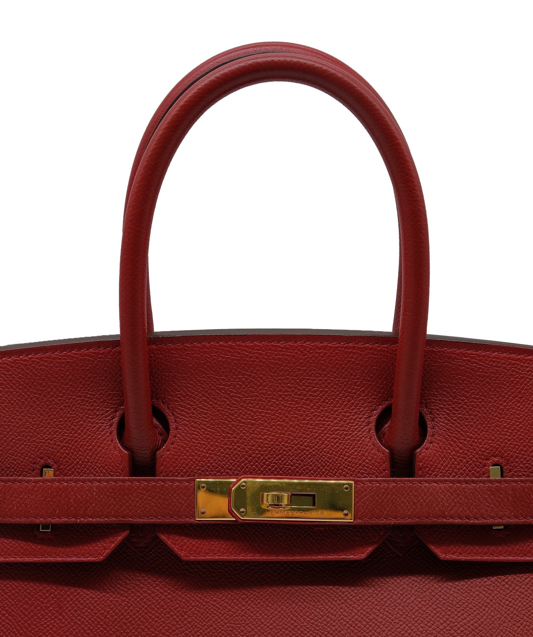 Hermès Hermès Birkin 30 Rouge Vif Epsom GHW (Missing Clouchette) ASL10257