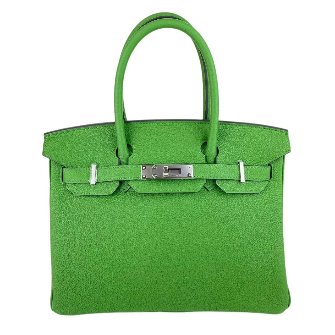 Hermès *Hermès Birkin 30 Vert Yucca Togo PHW #B SKCB-092929