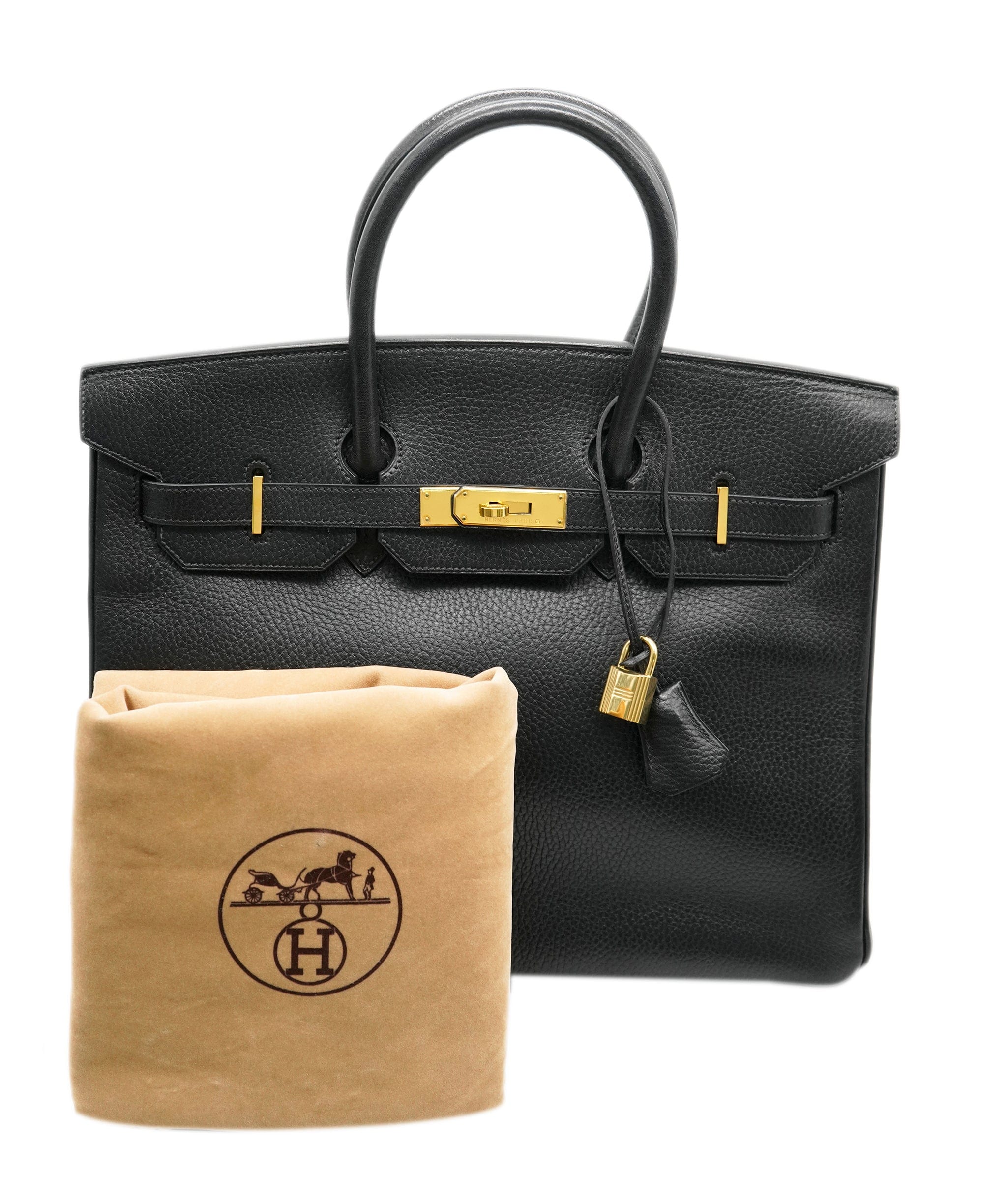 Hermès Hermès Birkin 35 Black Ardennes with GHW - ASL10268