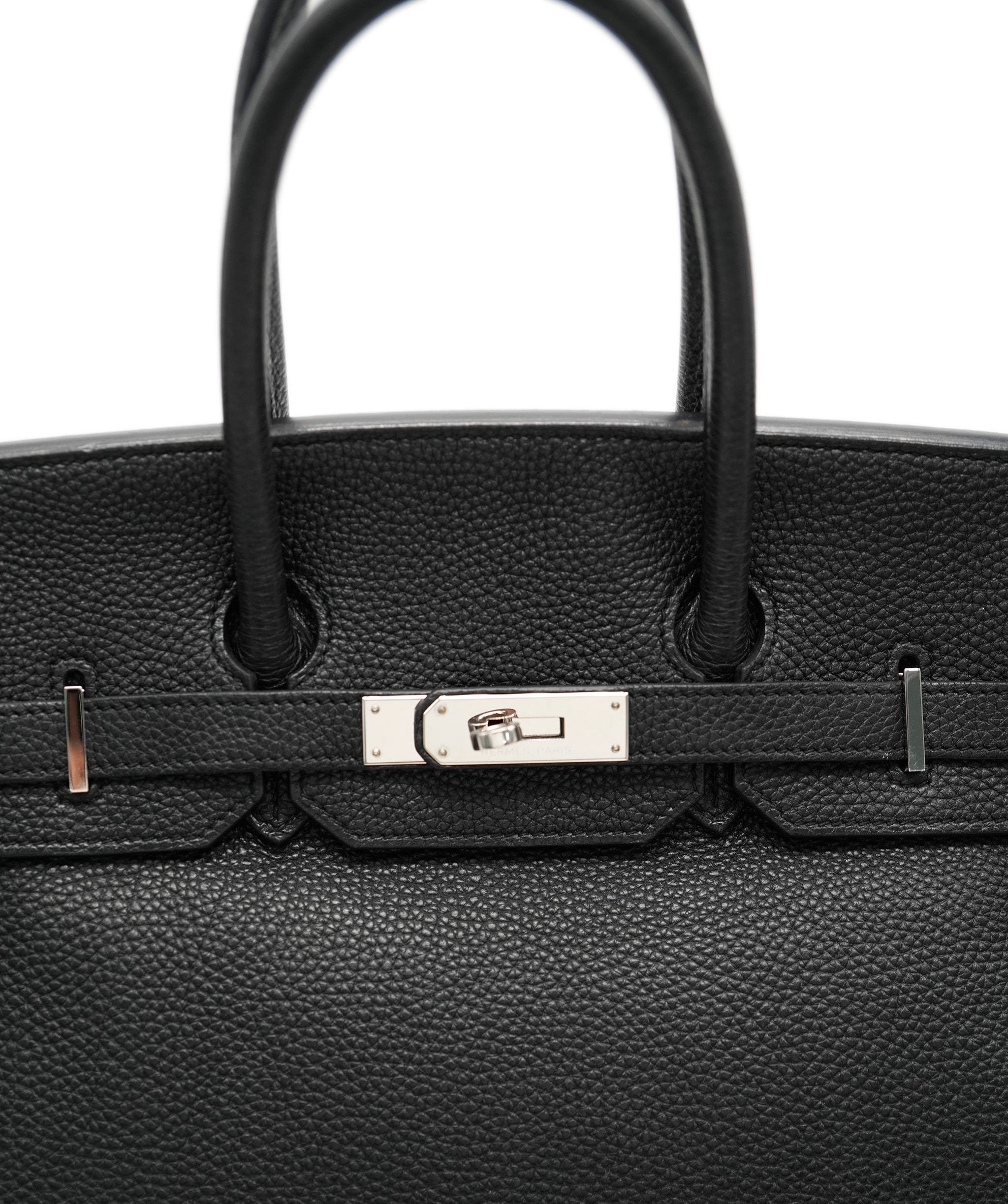 Hermès Hermès Birkin 35 Black Togo PHW #O ASL10541