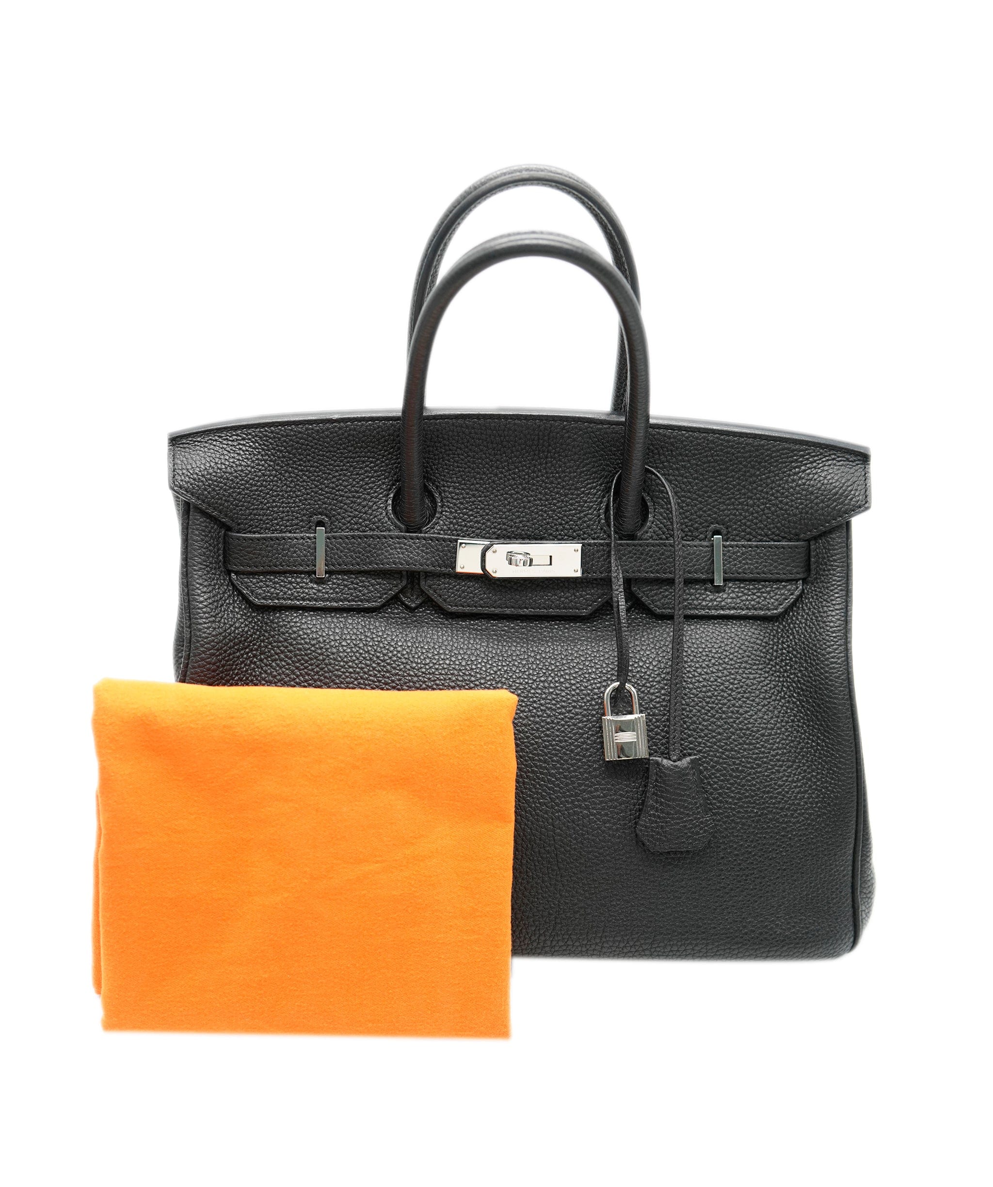 Hermès Hermès Birkin 35 Black Togo PHW #O ASL10541