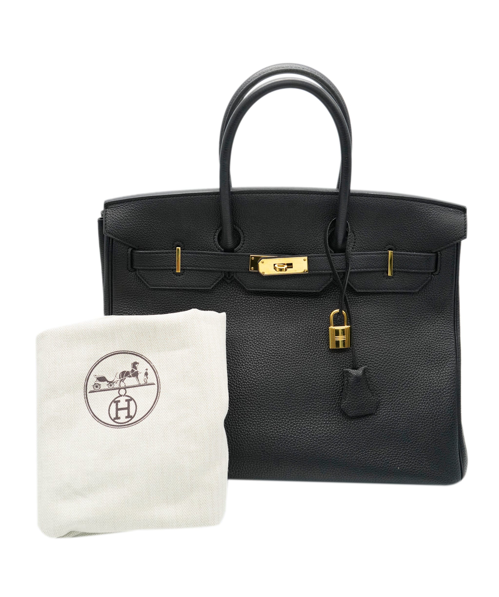 Hermès Hermes birkin 35 black togo with GHW  - AJC0690