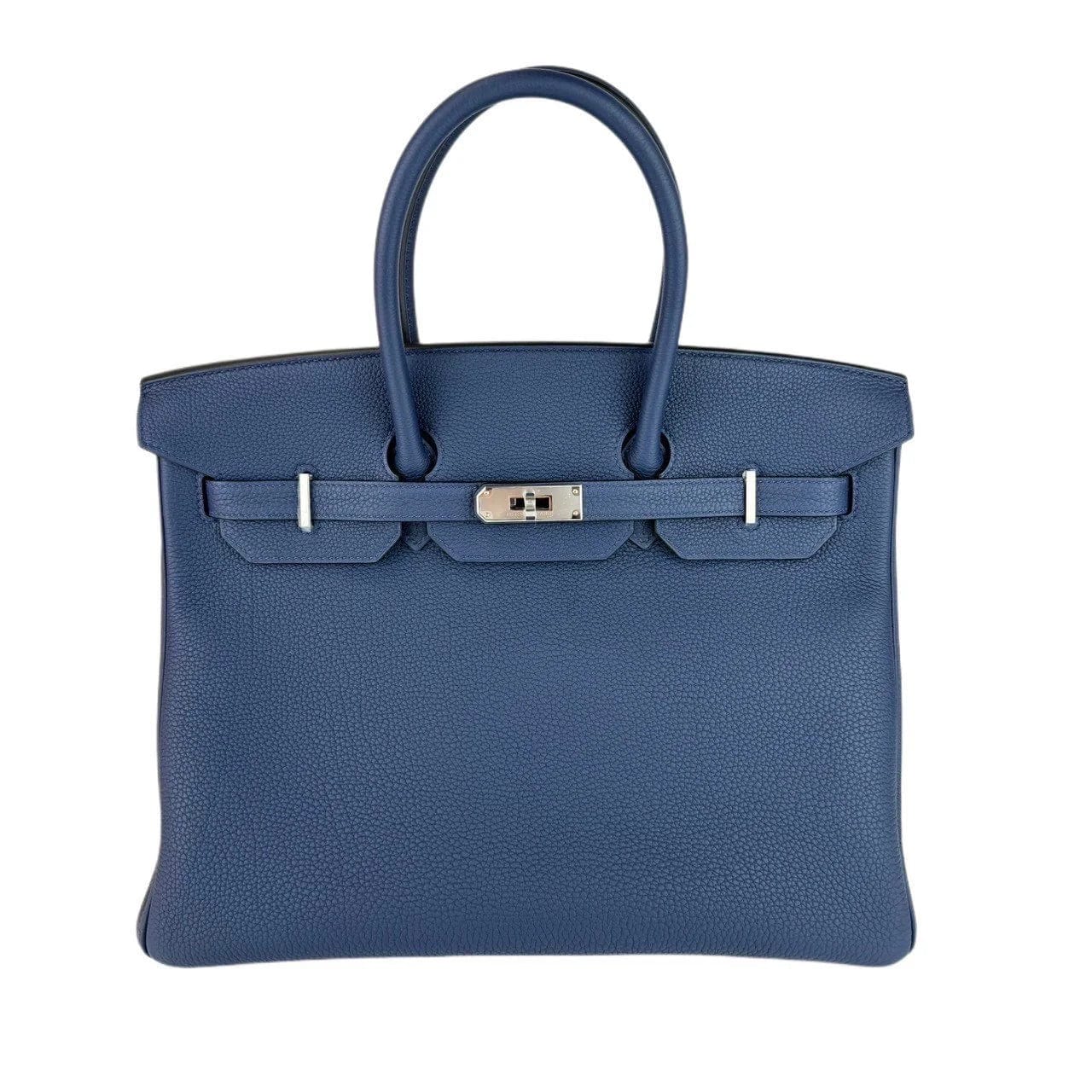 Hermès Hermes Birkin 35 Blue Navy Togo PHW #B SKCB-103300