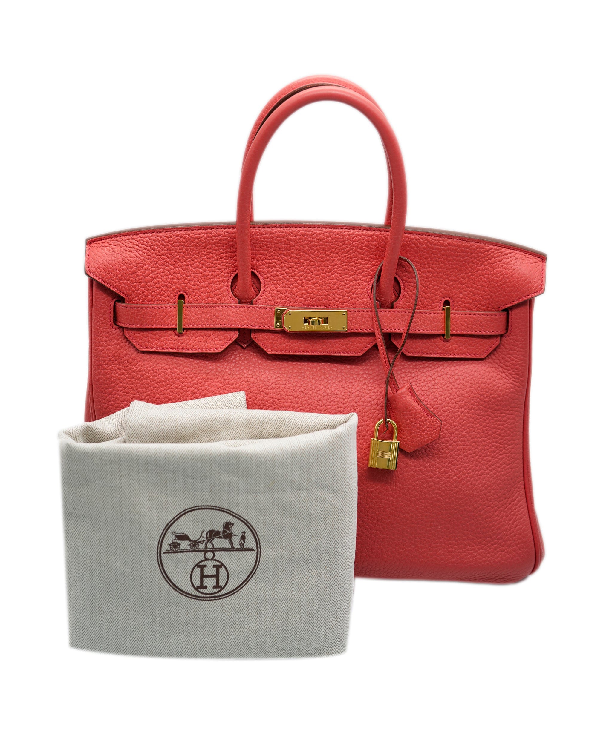 Hermès Hermes Birkin 35 Bougainville Clemence GHW ALC0595