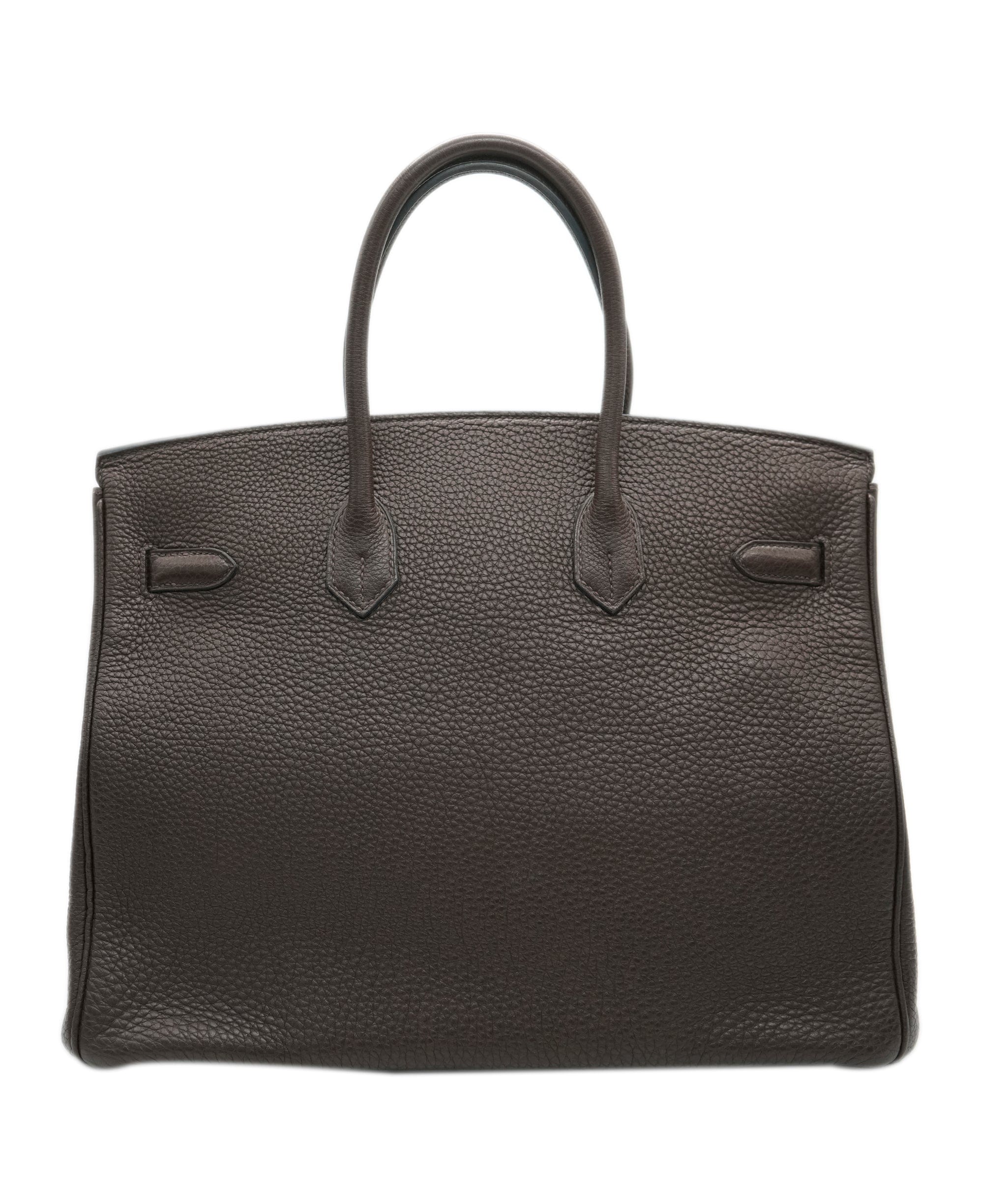 Hermès Hermes Birkin 35 Chocolate in Togo Leather With Gold Hardware ALC1661