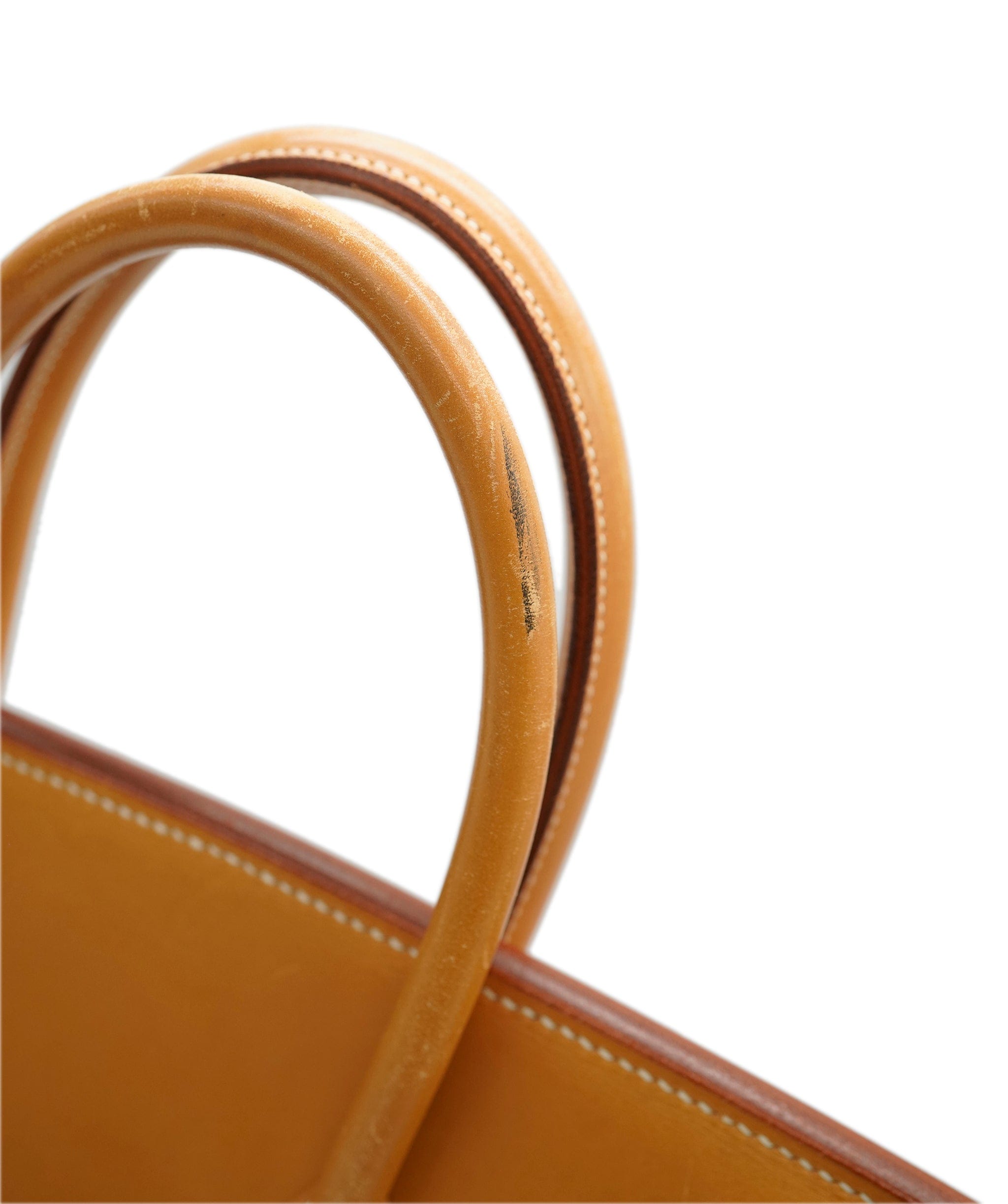 Hermès Hermes Birkin 35 denim & natural barenia leather  - AJC0689