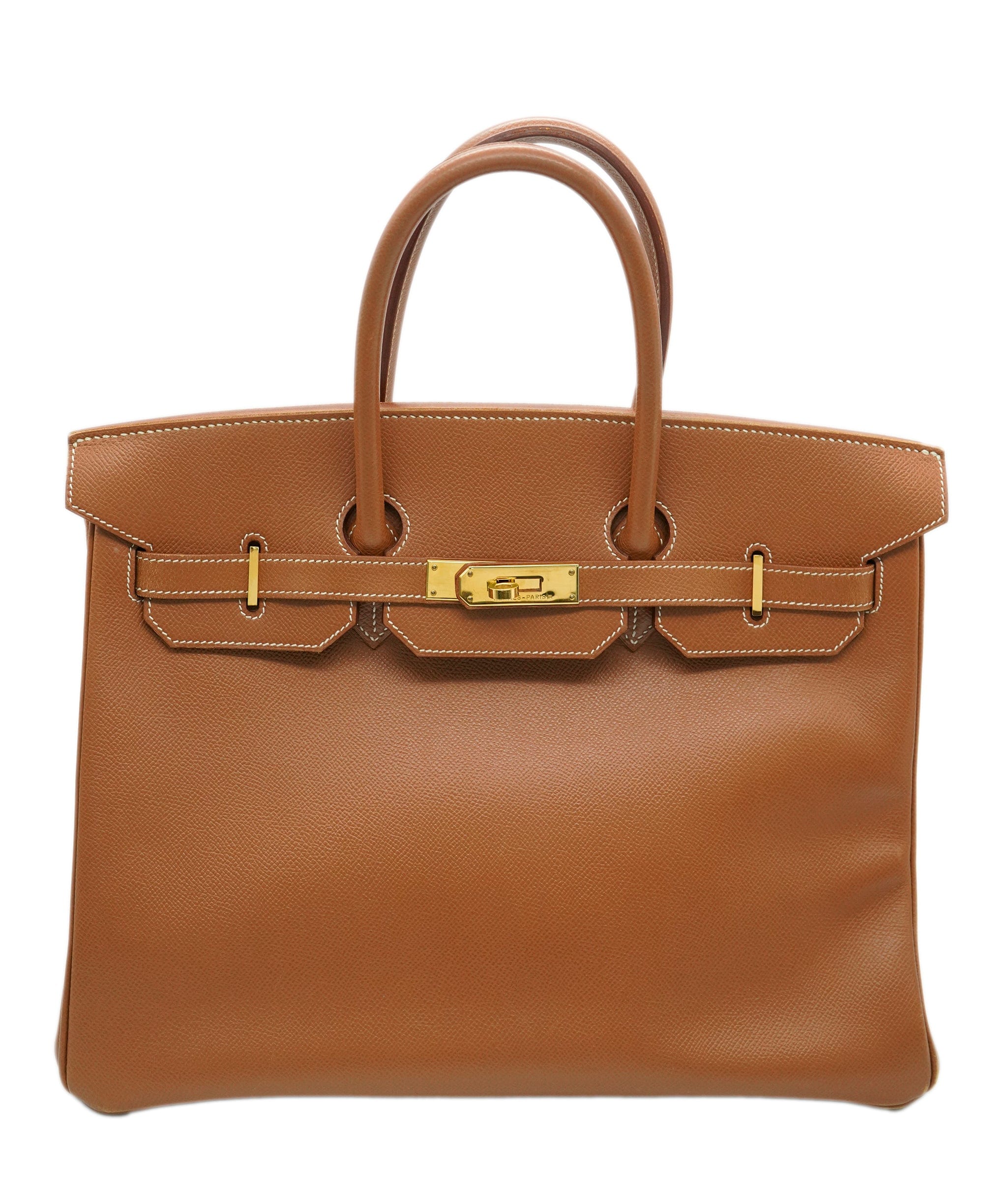 Hermès Hermes Birkin 35 Epsom Gold GHW  ALC1525