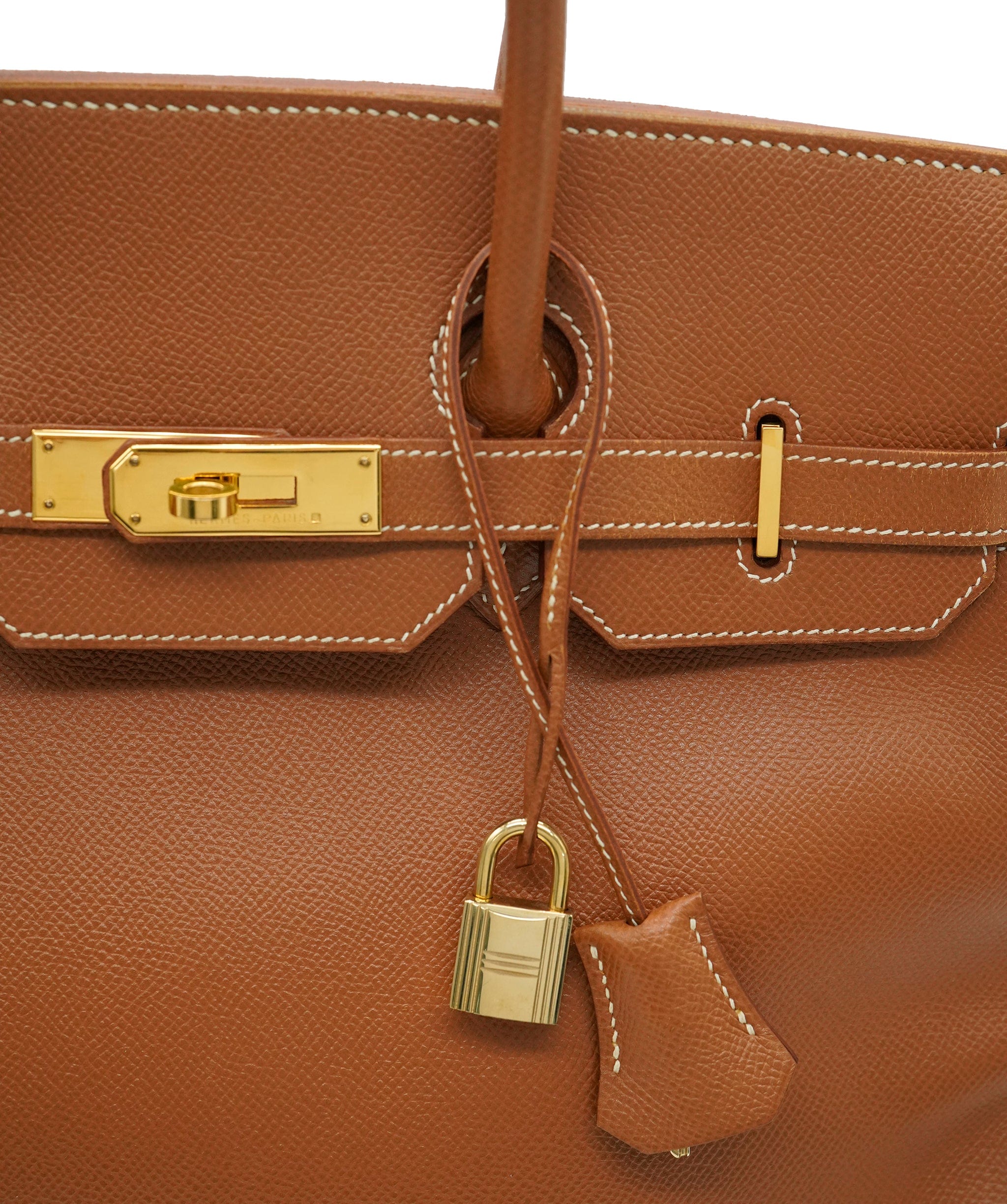 Hermès Hermes Birkin 35 Epsom Gold GHW  ALC1525