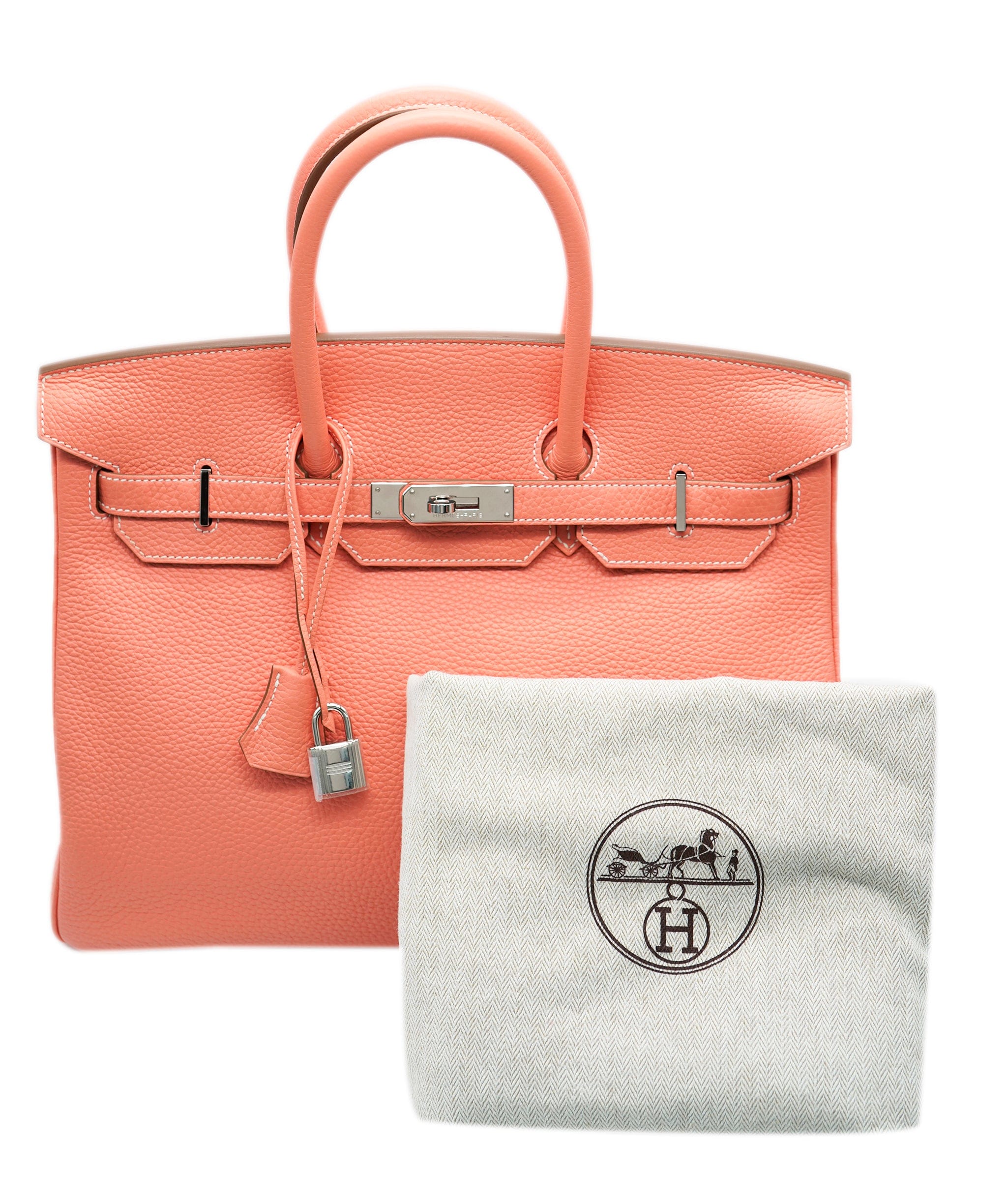 Hermès Hermes Birkin 35 Flamingo Togo With PHW ALC1416