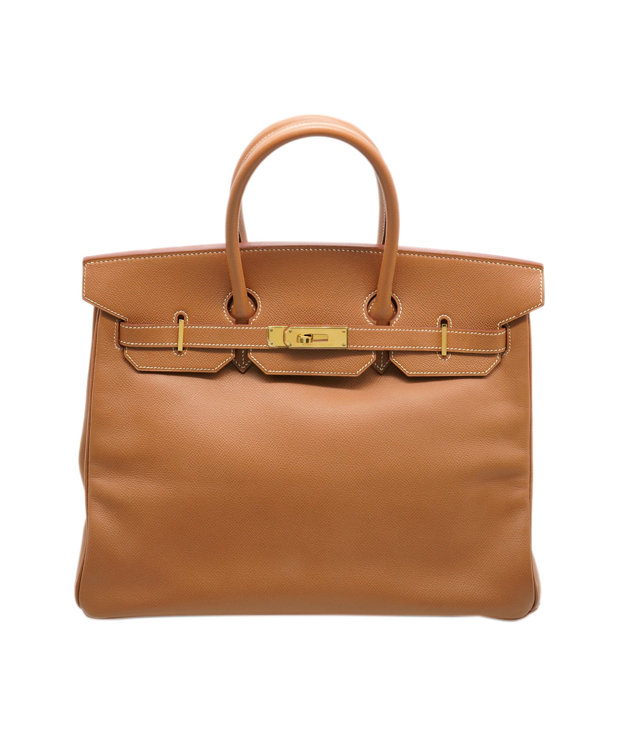 Hermès Hermes Birkin 35 Gold □C  Stamp 90179700 ASL7516