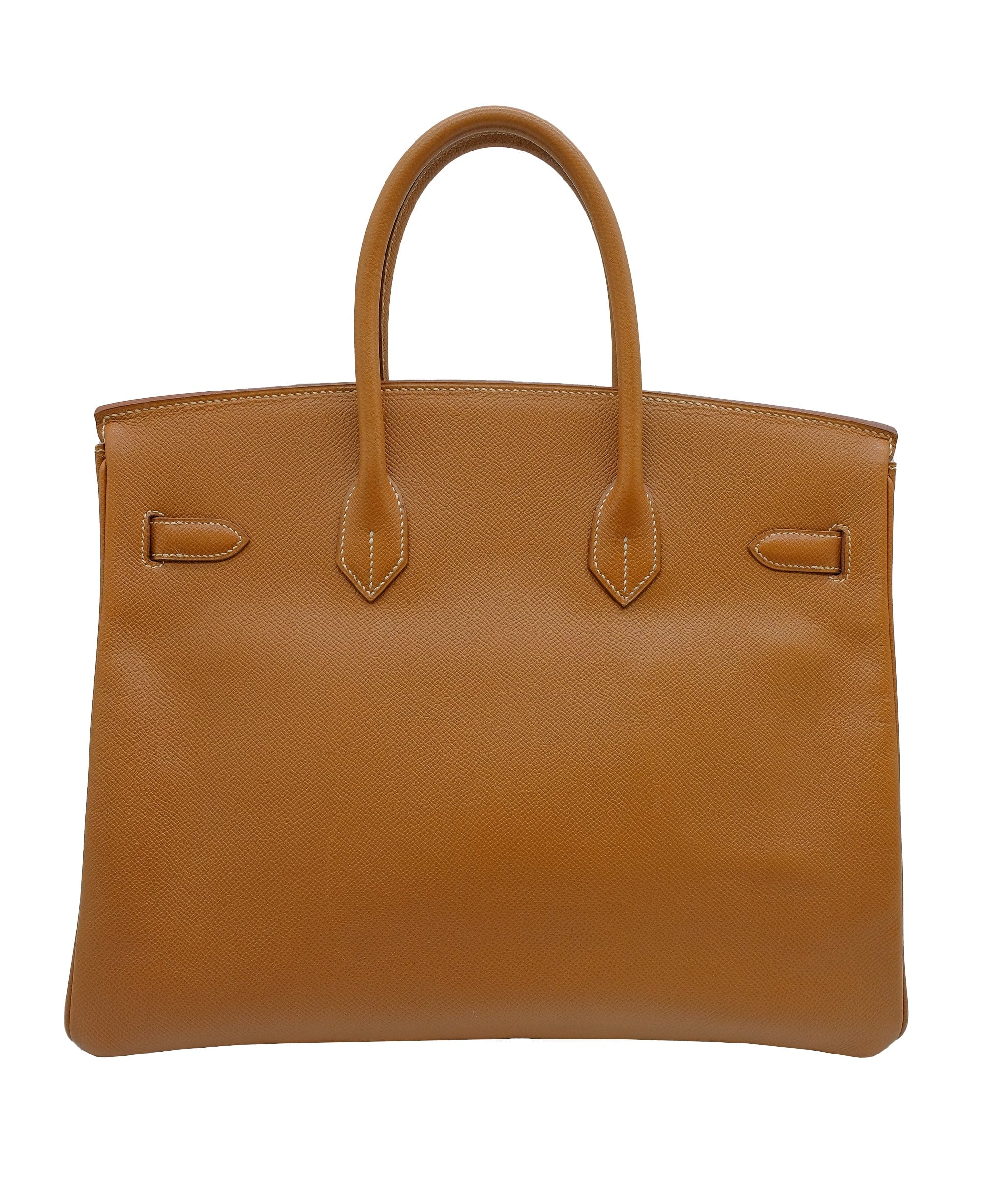 Hermès HERMES BIRKIN 35 GOLD COURCHEVEL HAND BAG □A	 DXBS0454