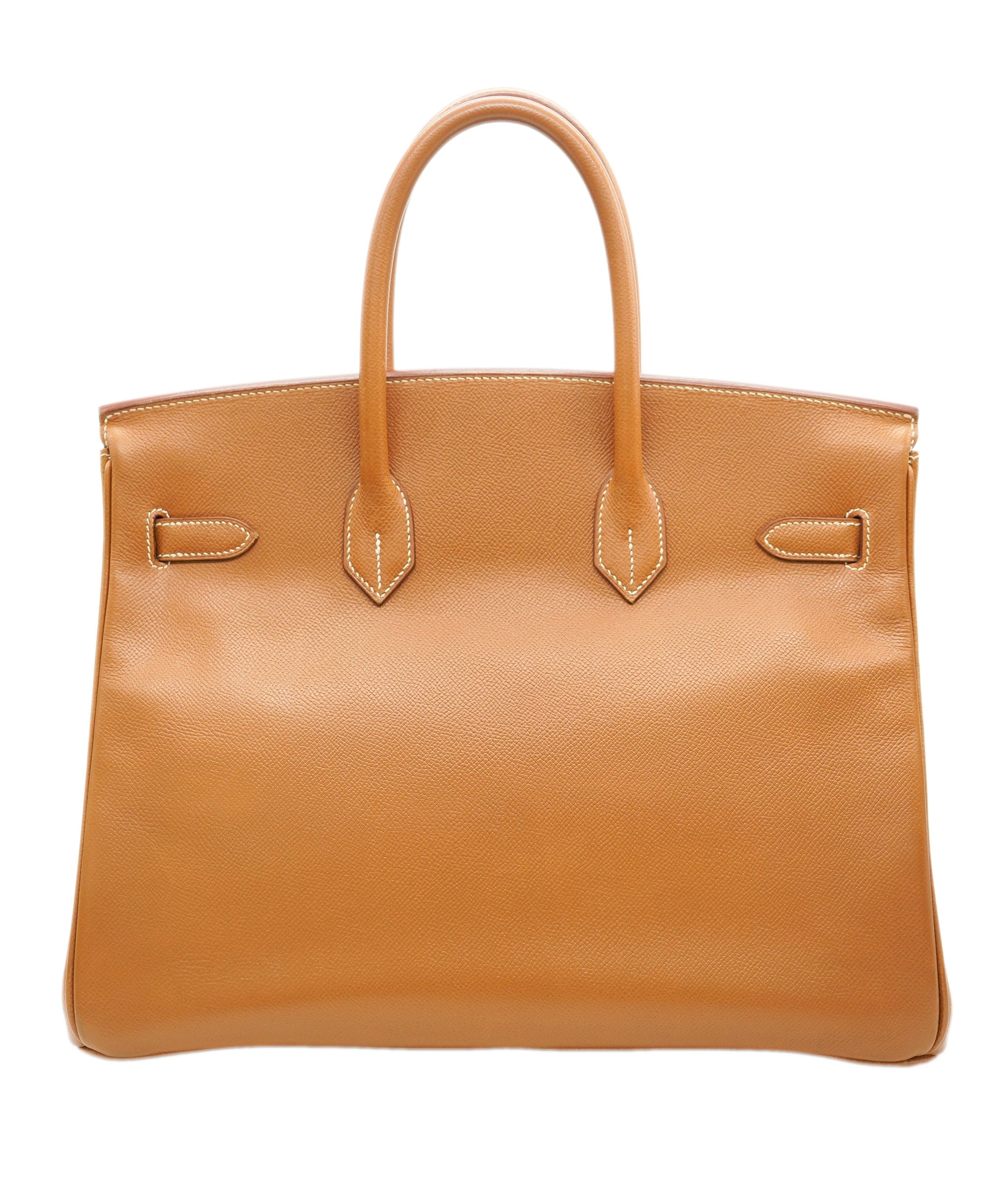 Hermès HERMES BIRKIN 35 GOLD TOGO HAND BAG □H SHW 90247401 DBXS0651