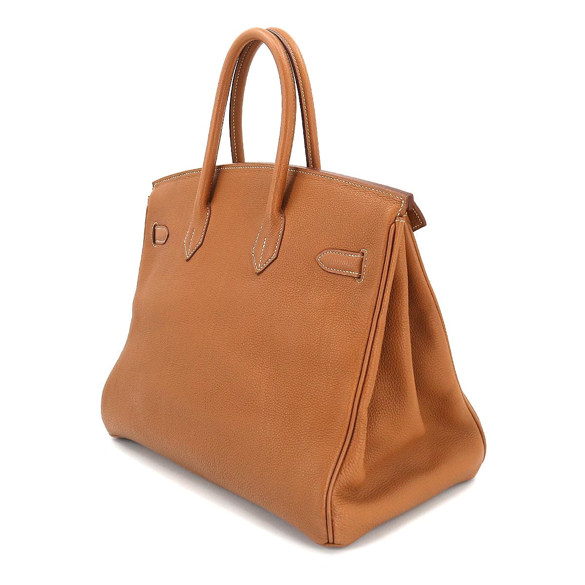 Hermès Hermes Birkin 35 Gold Togo PHW #F ASL8706