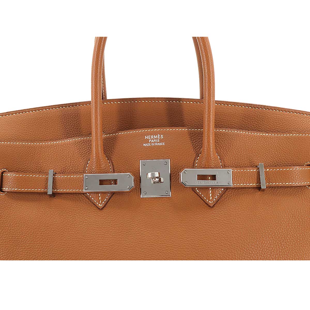 Hermès Hermes Birkin 35 Gold Togo PHW #F ASL8706