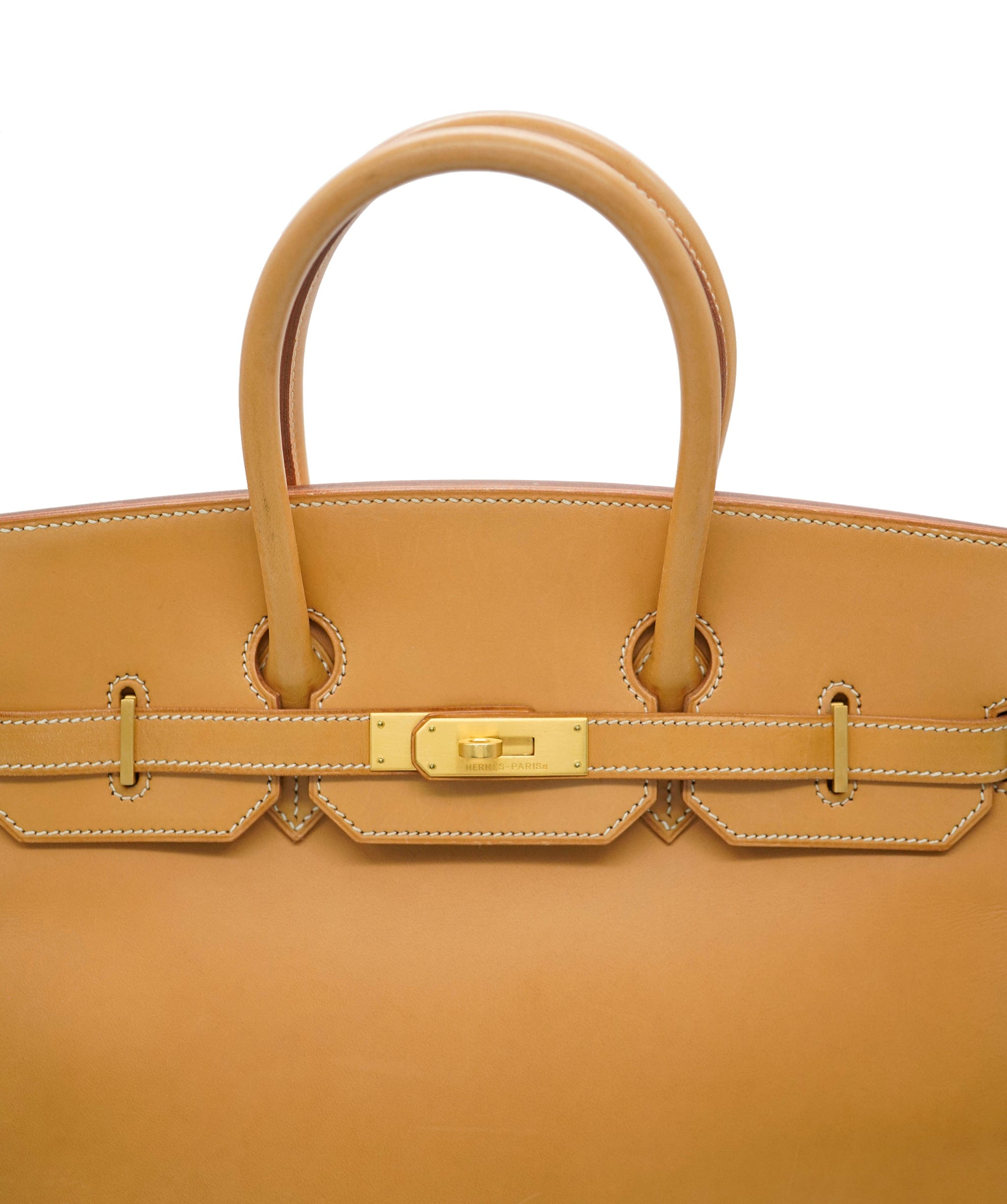 Hermès Hermes birkin 35 natural barenia GHW - AJC0691